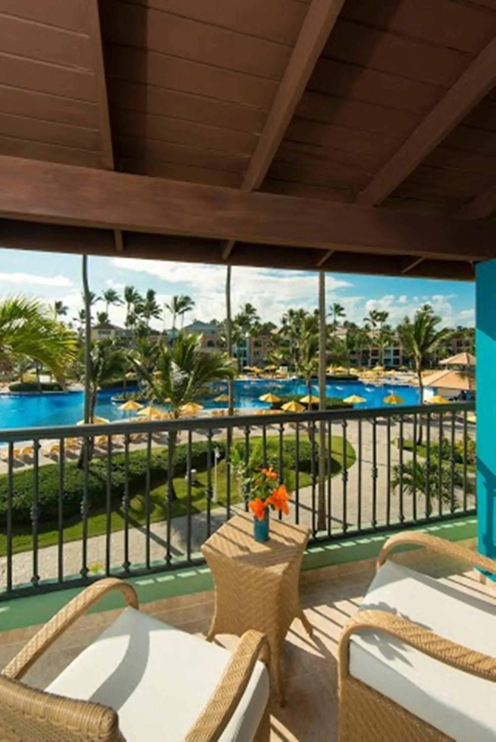 Balcony/Terrace in Ocean Blue & Sand Beach Resort - All Inclusive