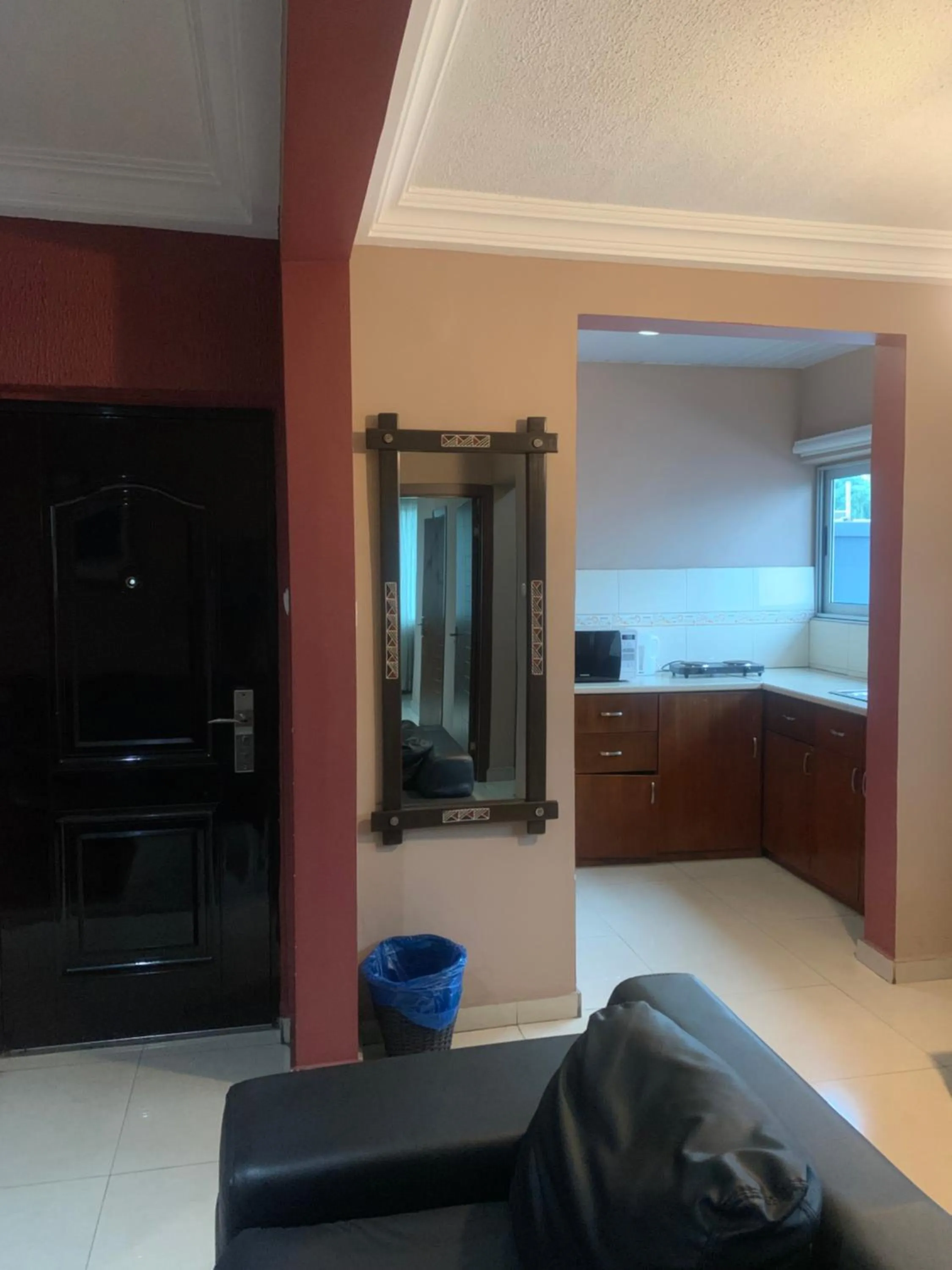 Kitchen or kitchenette in Manjaro Suites