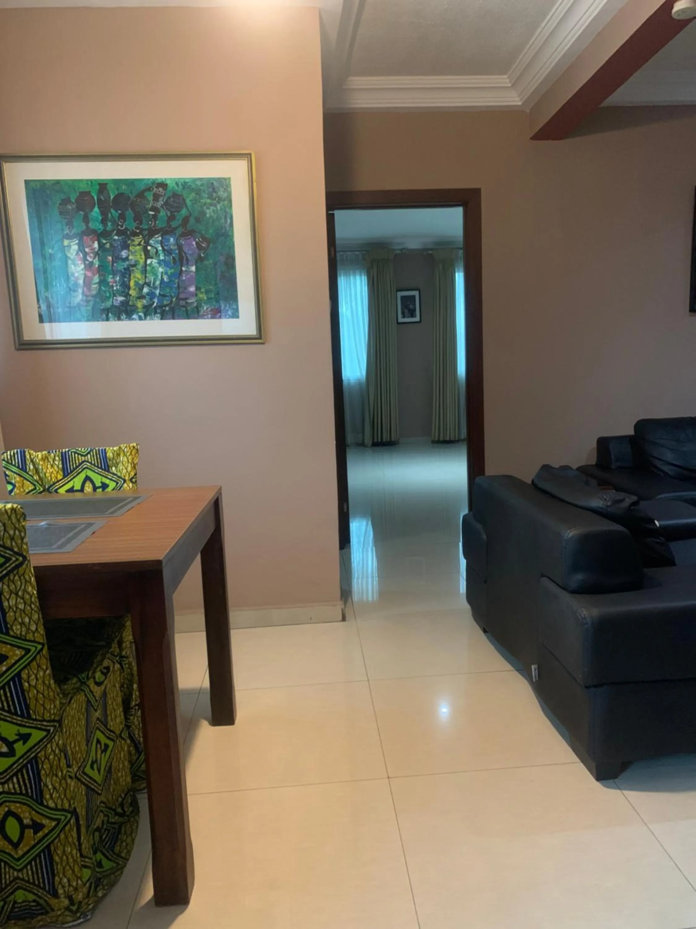 Living room in Manjaro Suites