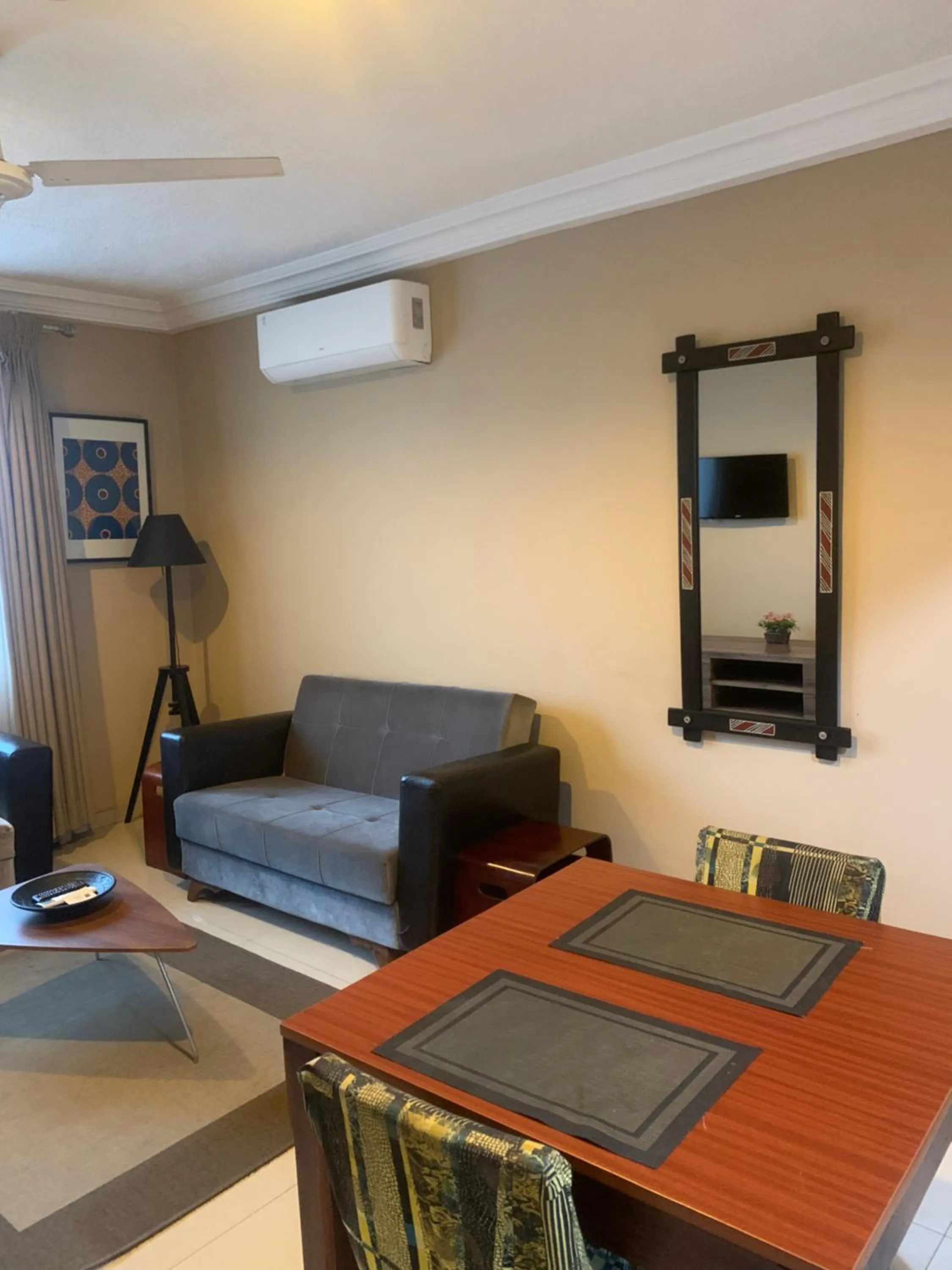 Living room in Manjaro Suites