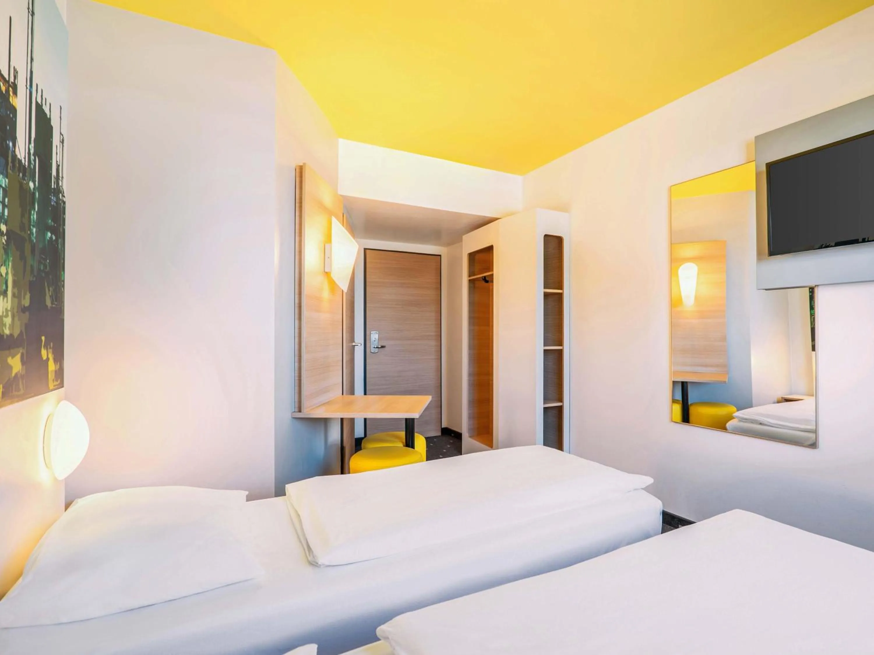 Bed in B&B Hotel Ludwigshafen