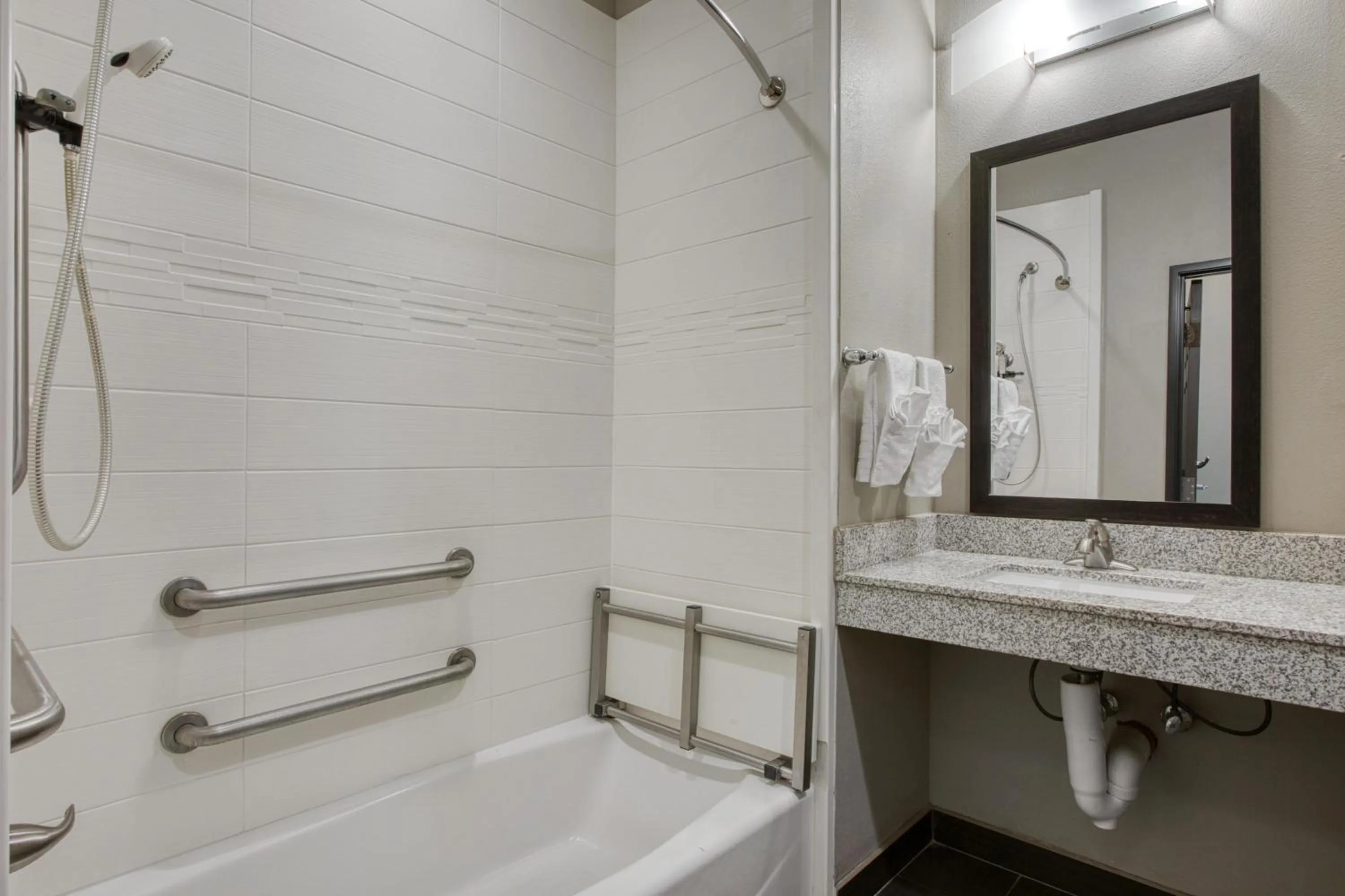 Bathroom in Best Western Plus Tech Medical Center Inn