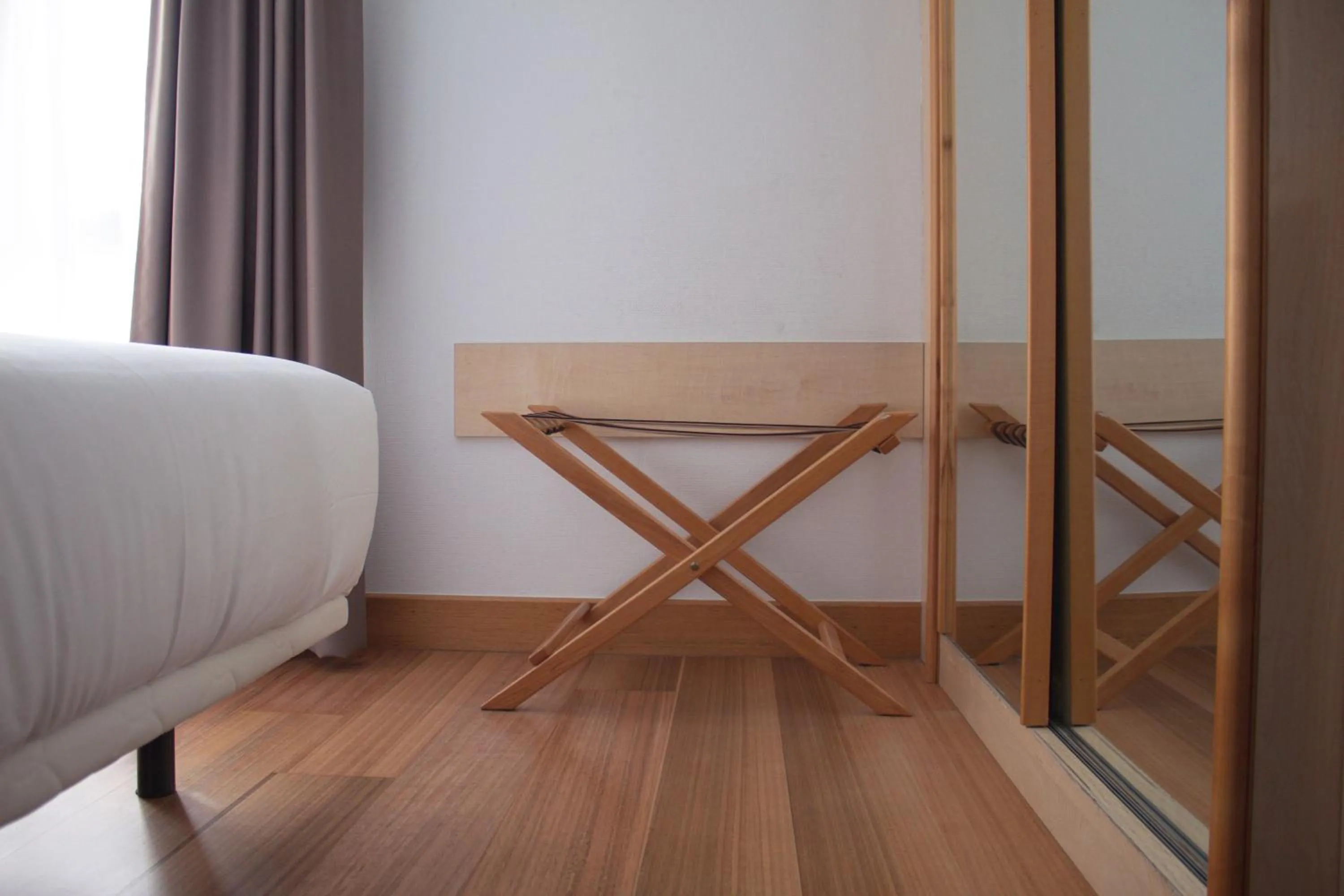 Decorative detail, Bed in Hotel Ezeiza