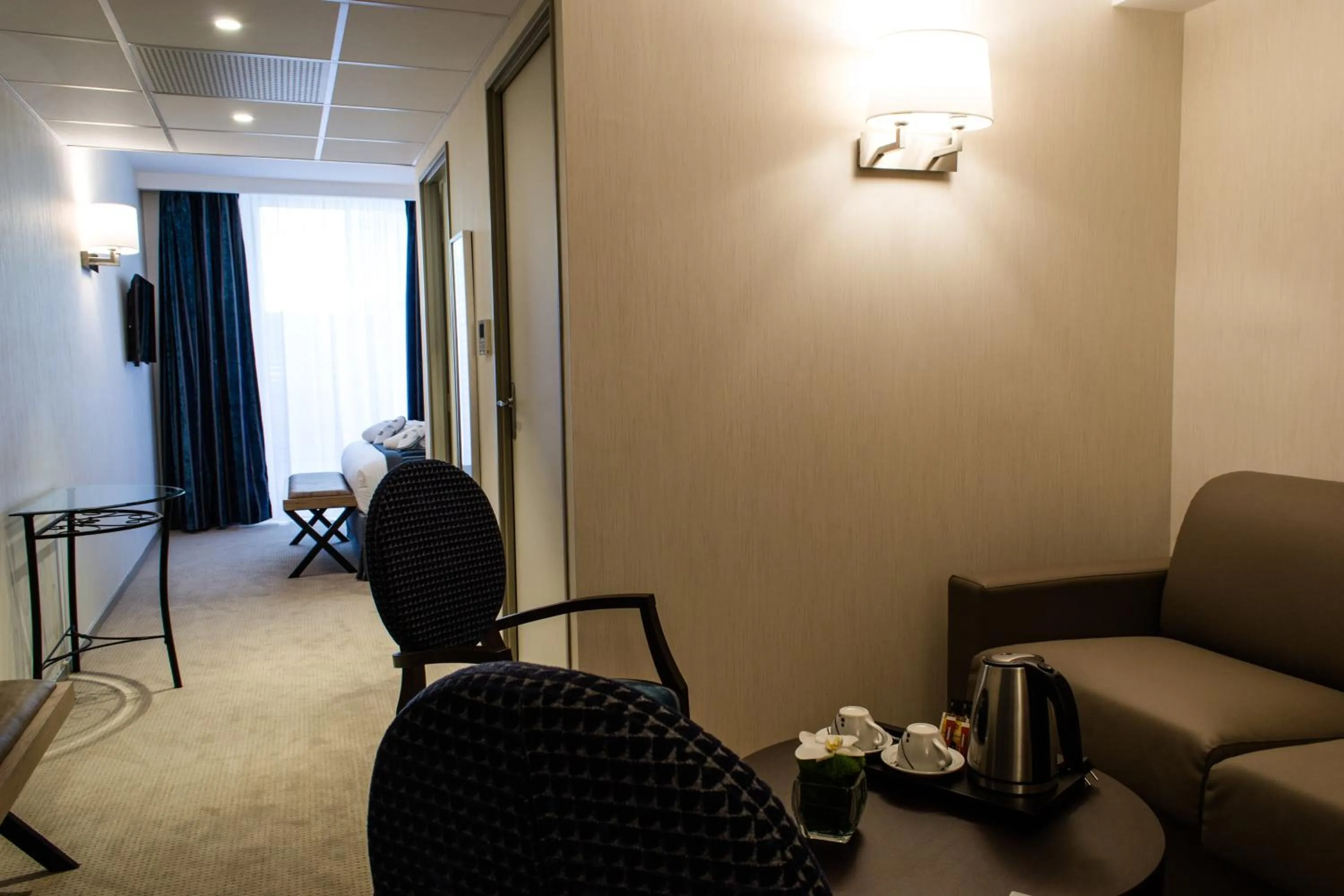 Decorative detail in Hôtel Le Rive Droite & SPA