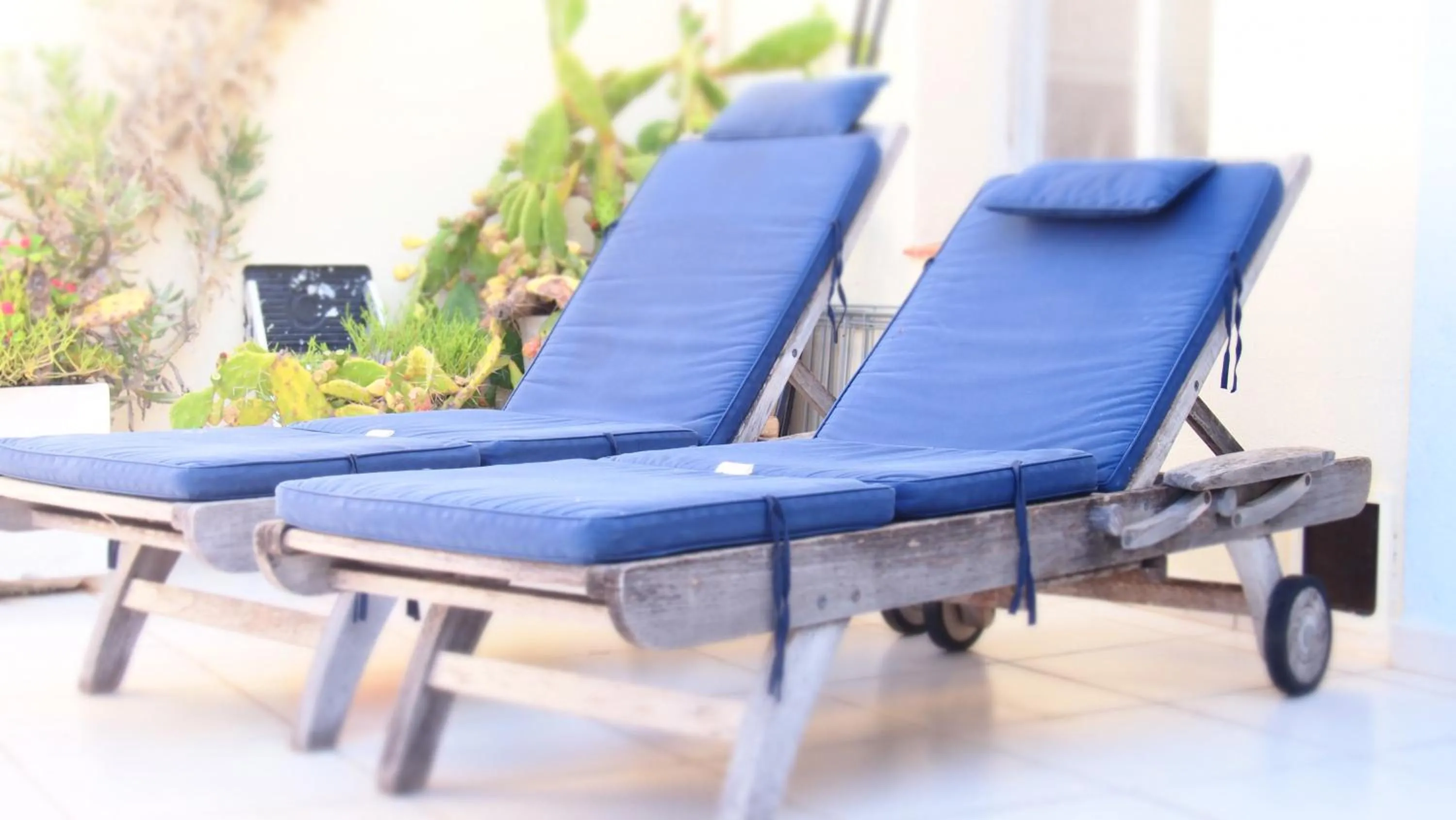 Balcony/Terrace in Privat Hotel Liberty Sitges