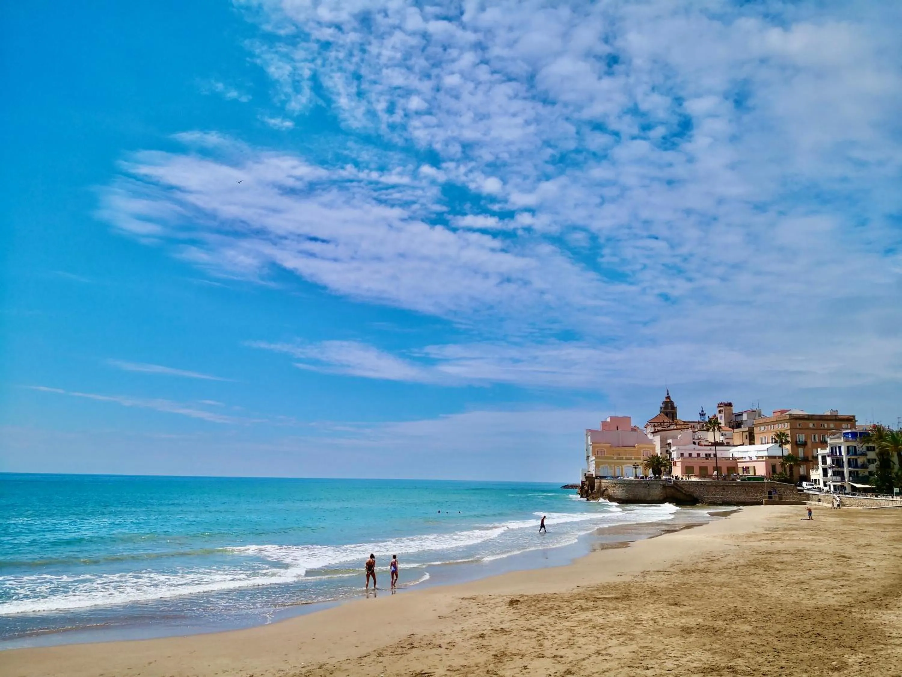 Beach in Privat Hotel Liberty Sitges
