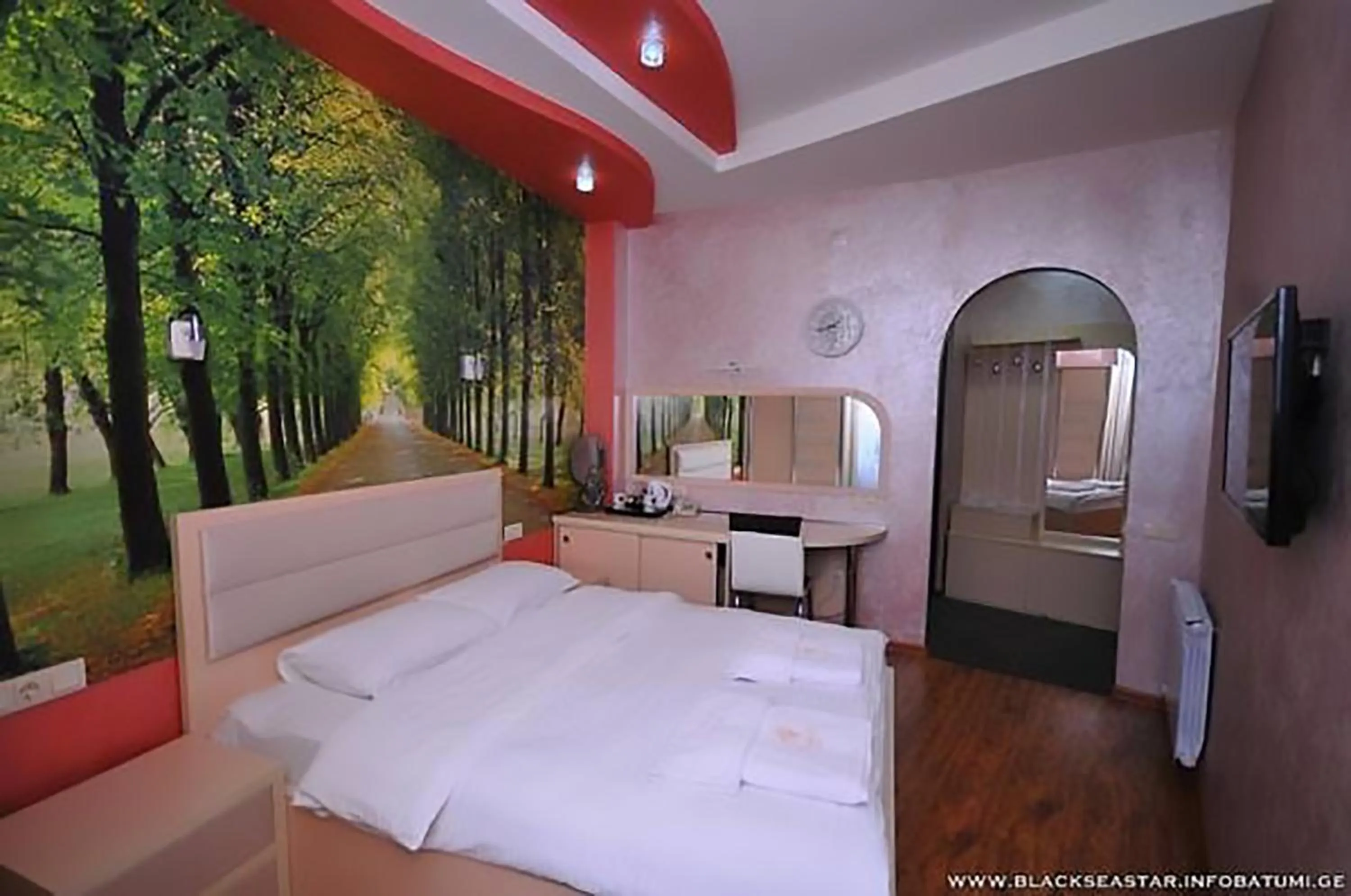 Bedroom, Bed in Black Sea Star Batumi