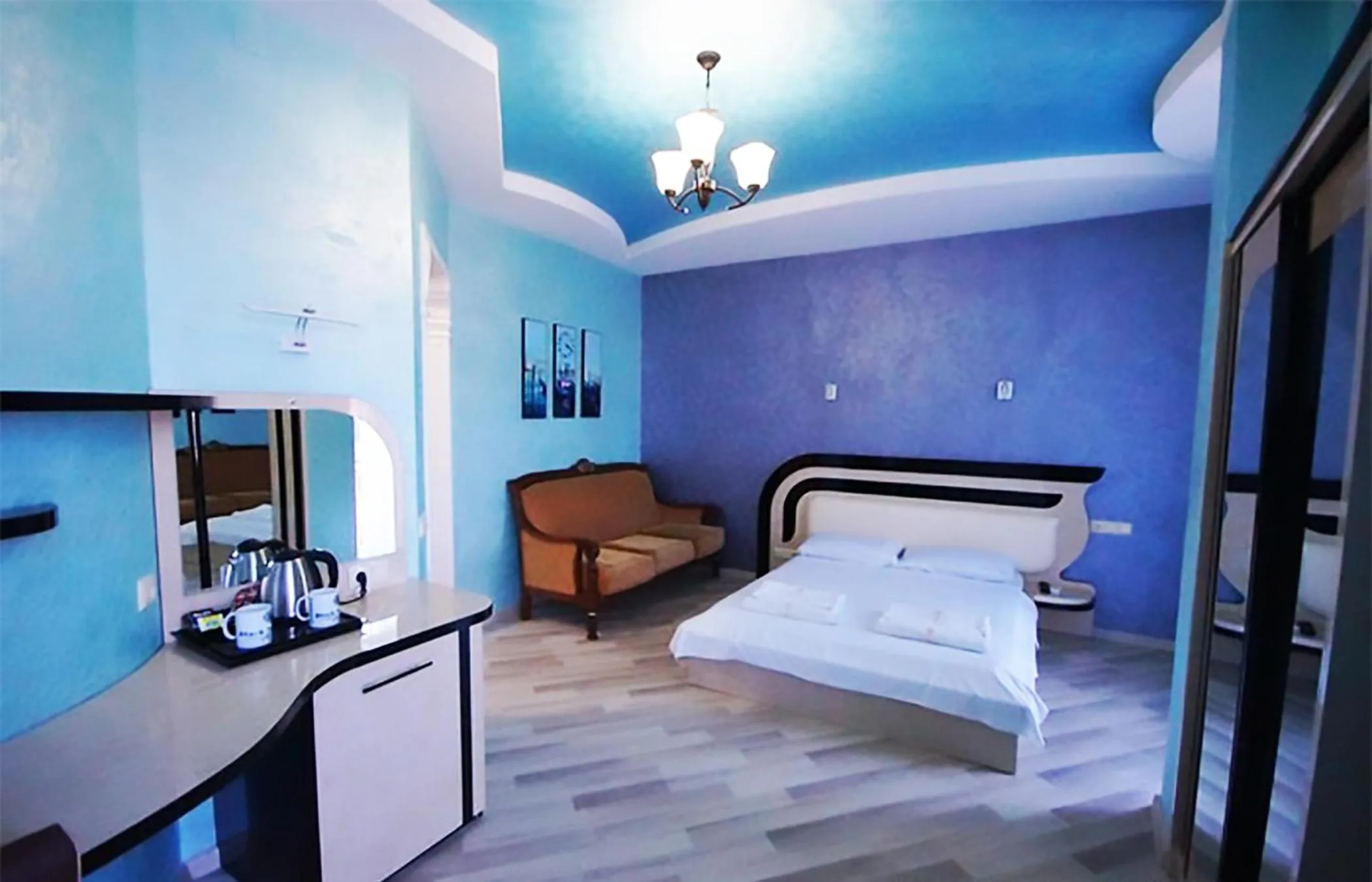 Bedroom, Bed in Black Sea Star Batumi