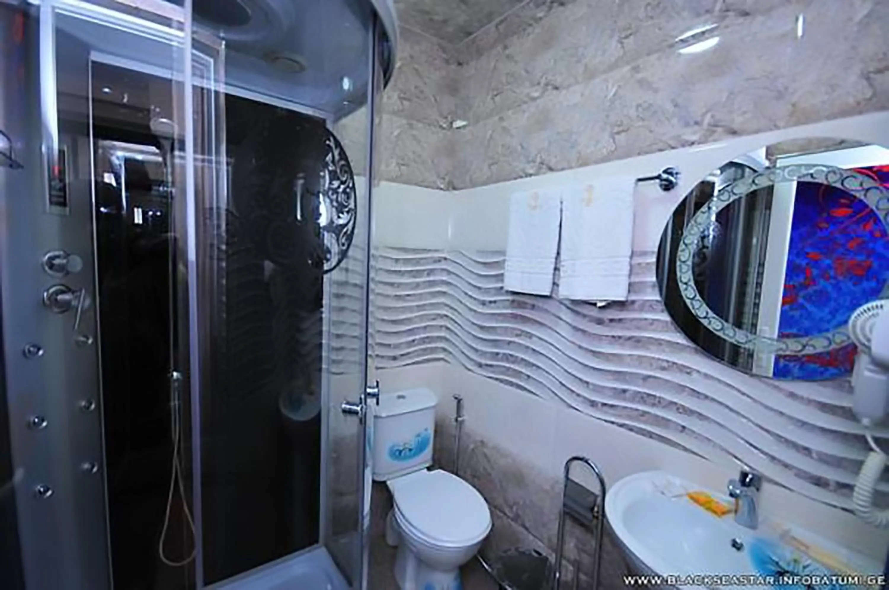 Bathroom in Black Sea Star Batumi