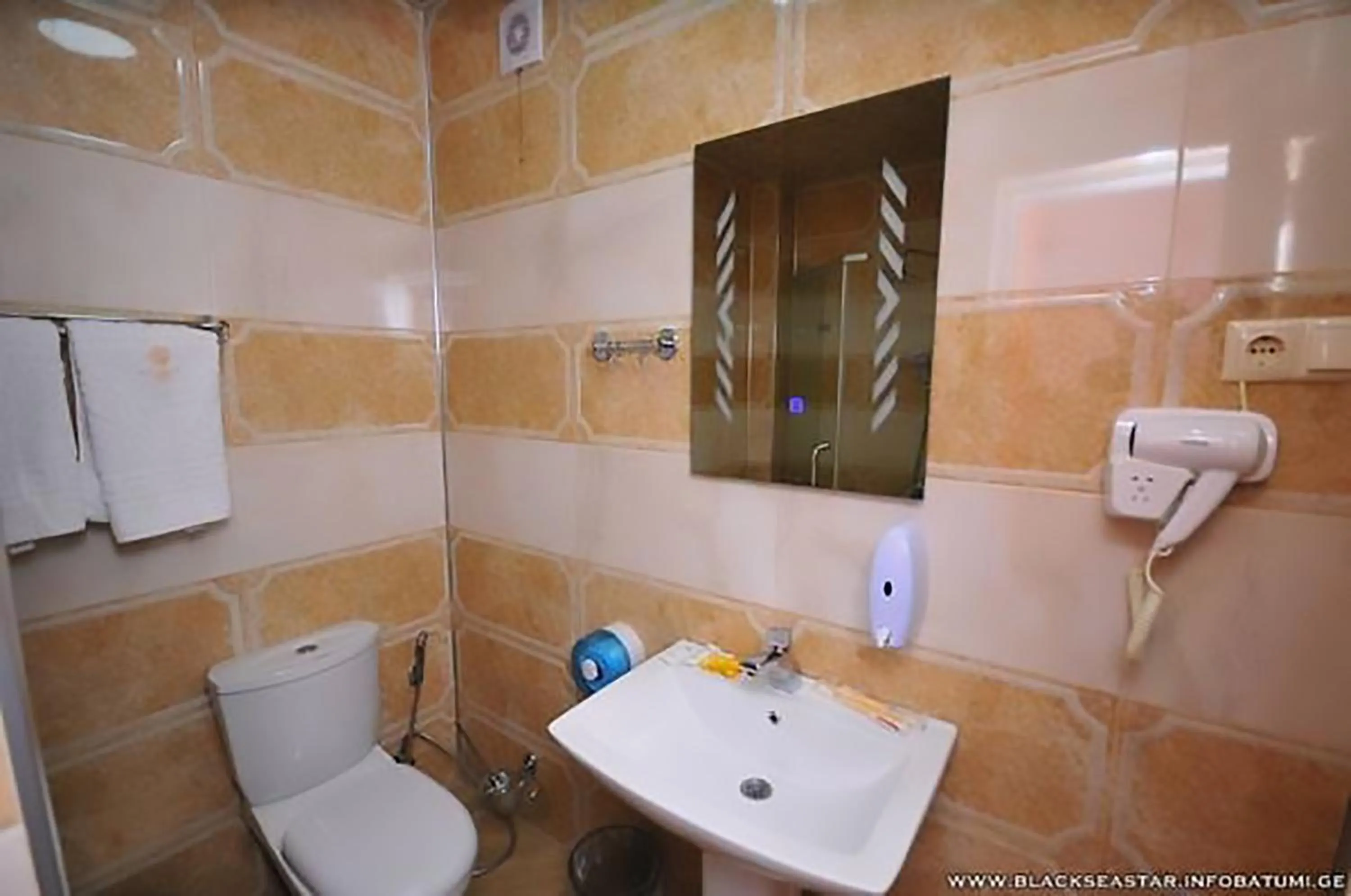 Bathroom in Black Sea Star Batumi
