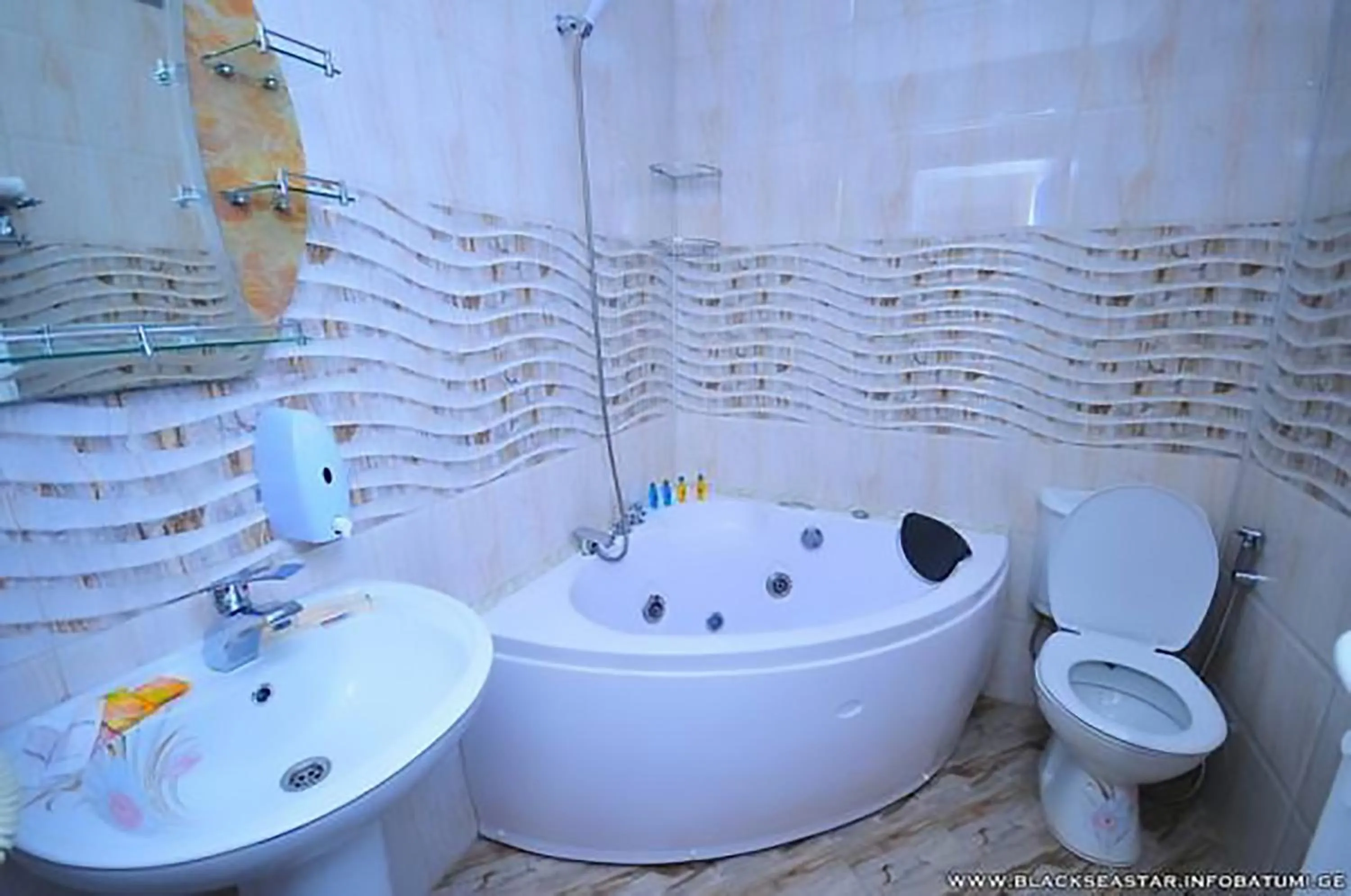 Bathroom in Black Sea Star Batumi