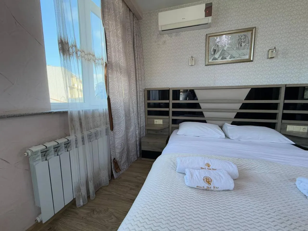 Bed in Black Sea Star Batumi