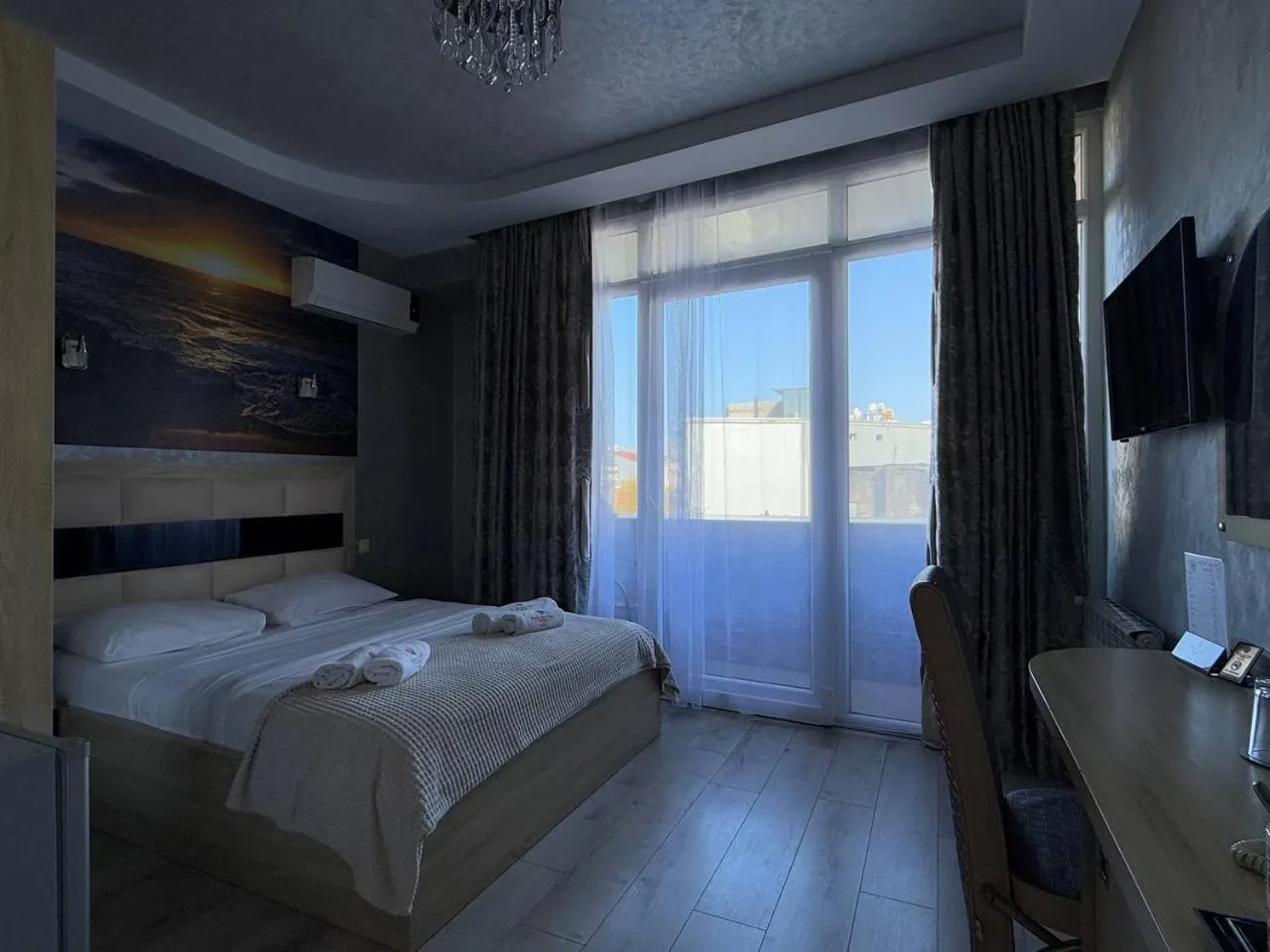 Bed in Black Sea Star Batumi