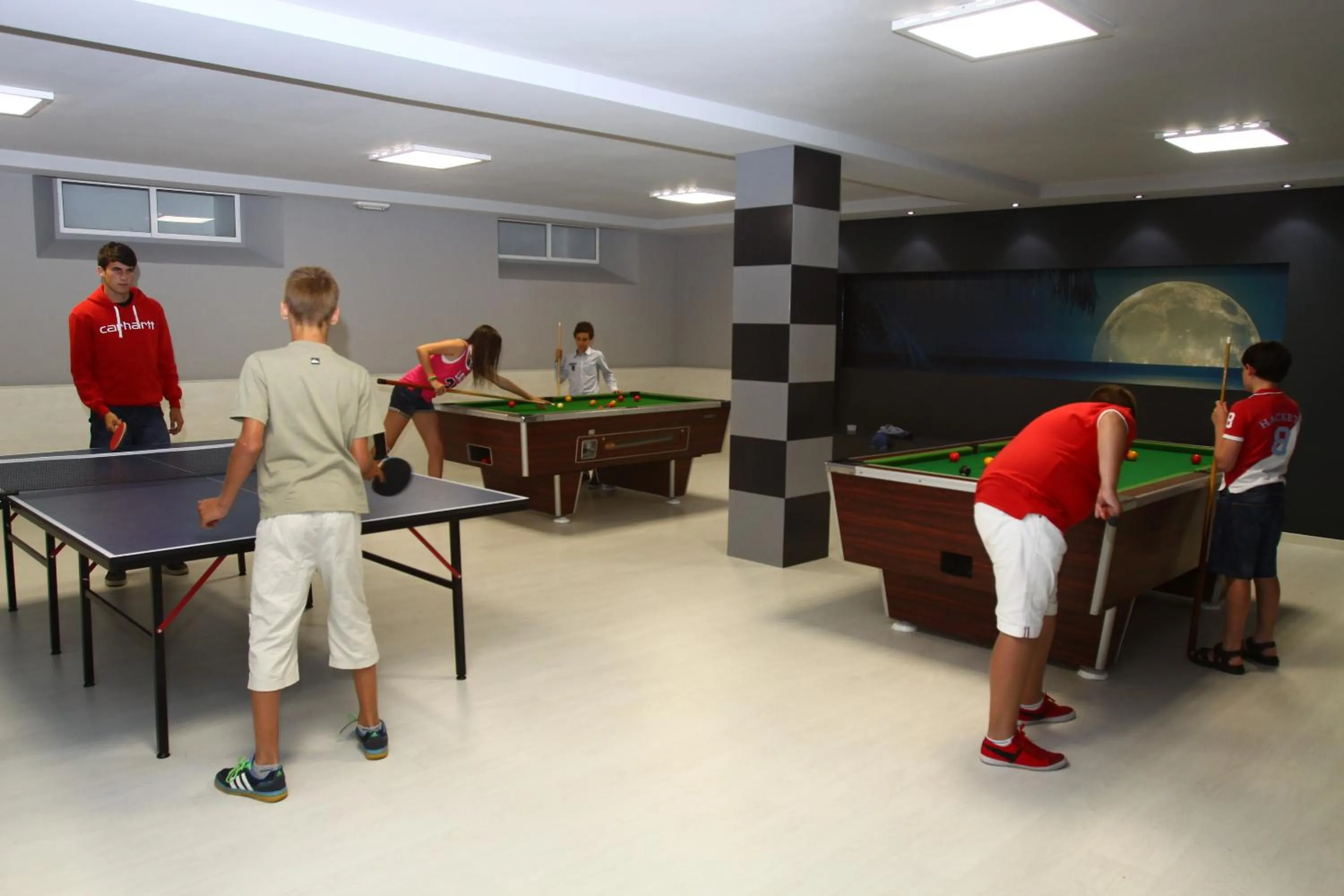 Game Room in Hotel Luz de Luna