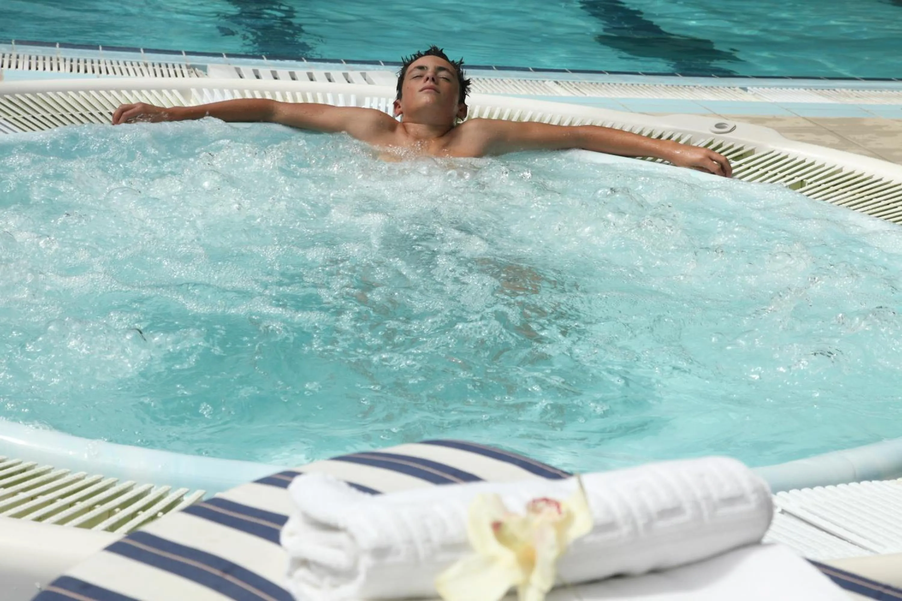 Hot Tub in Hotel Luz de Luna