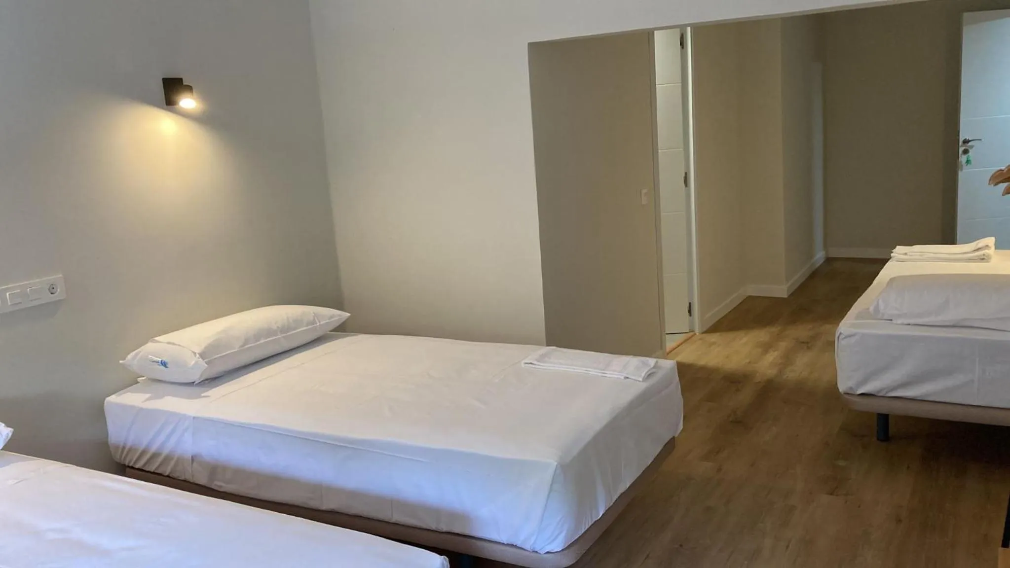 Bed in Hostal Mindanao