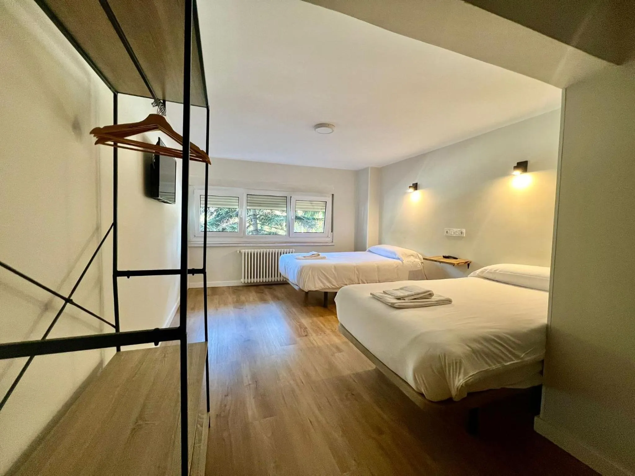 Bed in Hostal Mindanao