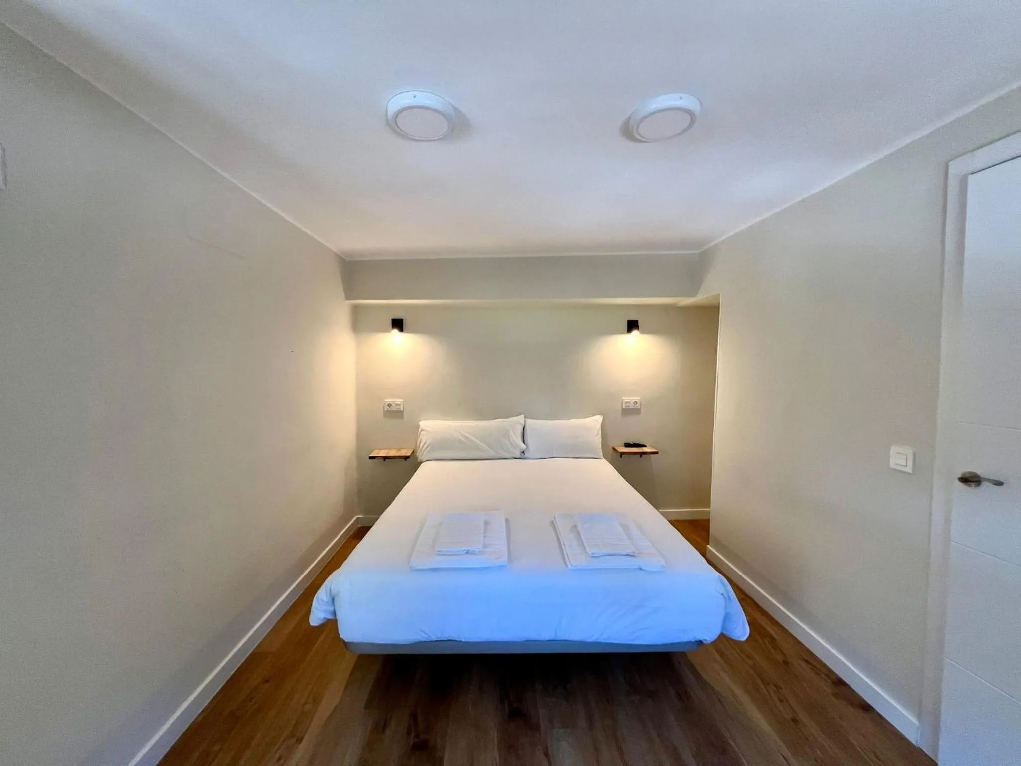 Bed in Hostal Mindanao