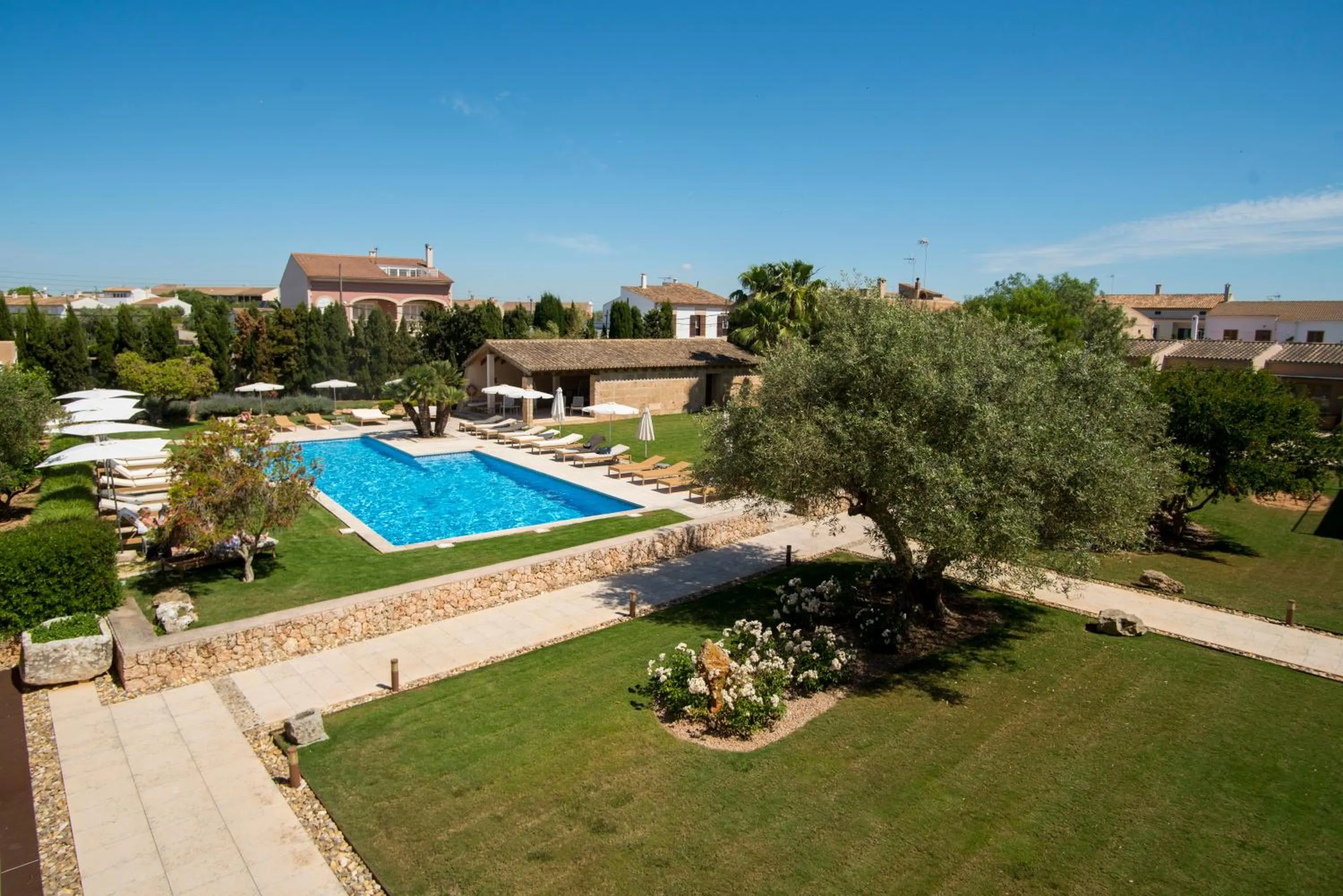 Bird's eye view in Hotel Ca'n Bonico