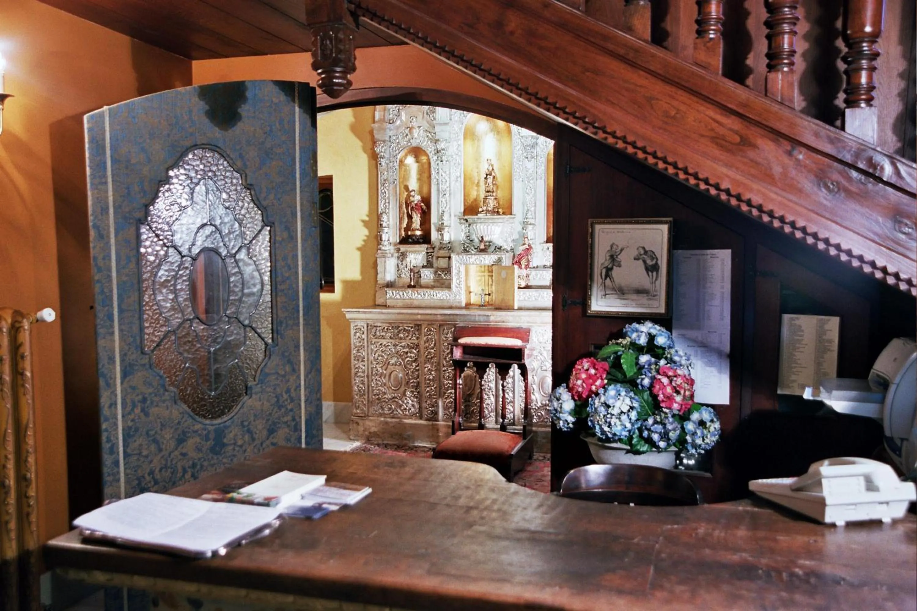 Lobby or reception in Hotel Castillo El Collado