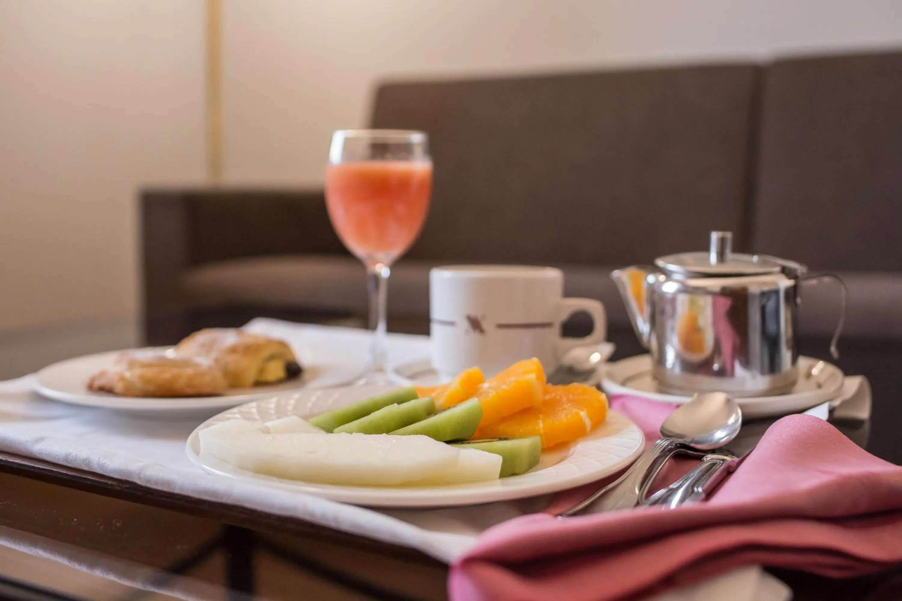 Continental breakfast in Hotel Vegas Altas