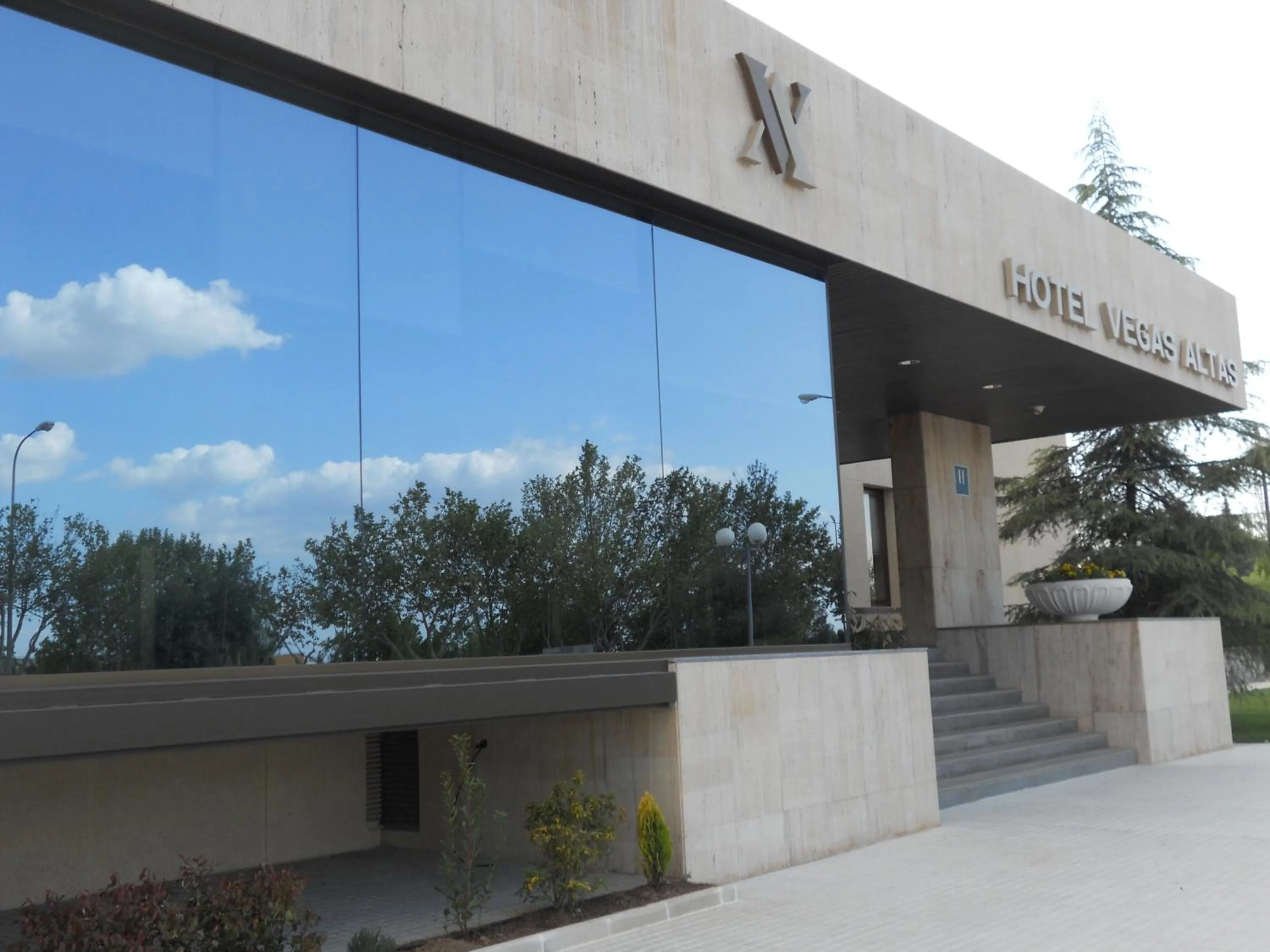 Facade/entrance in Hotel Vegas Altas