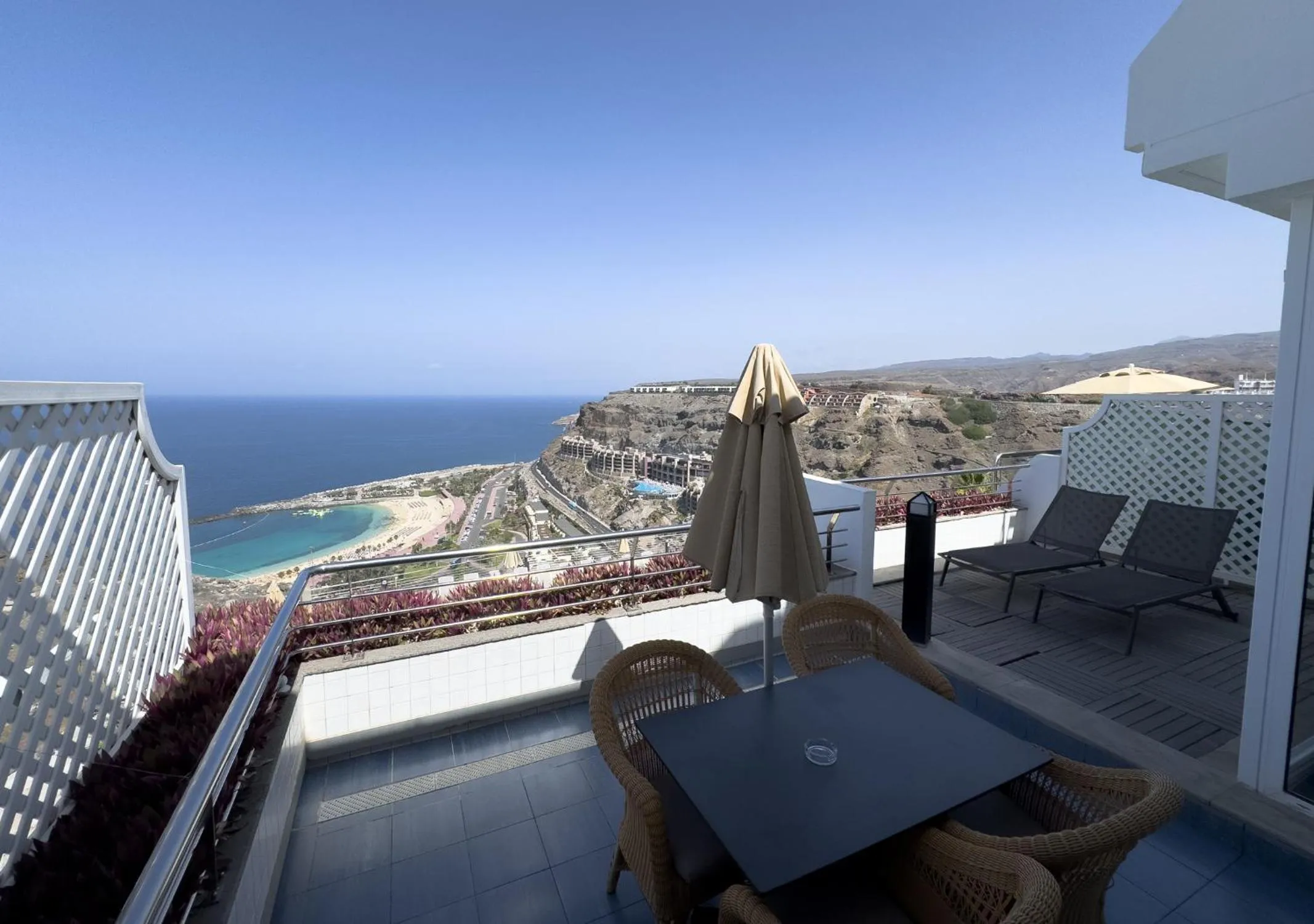 Balcony/Terrace in Holiday Club Jardin Amadores