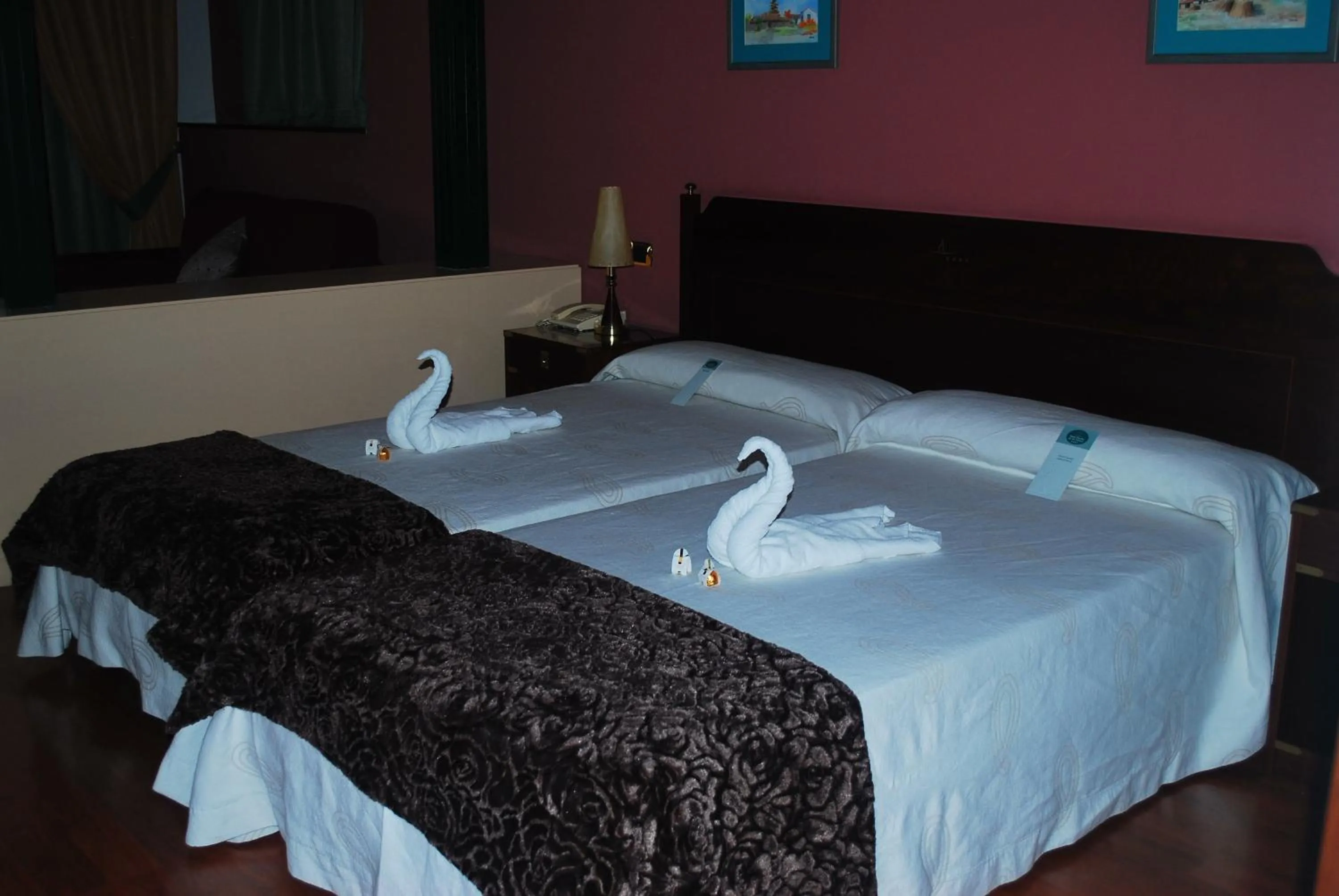 Bed in Hotel Puerto de Las Nieves