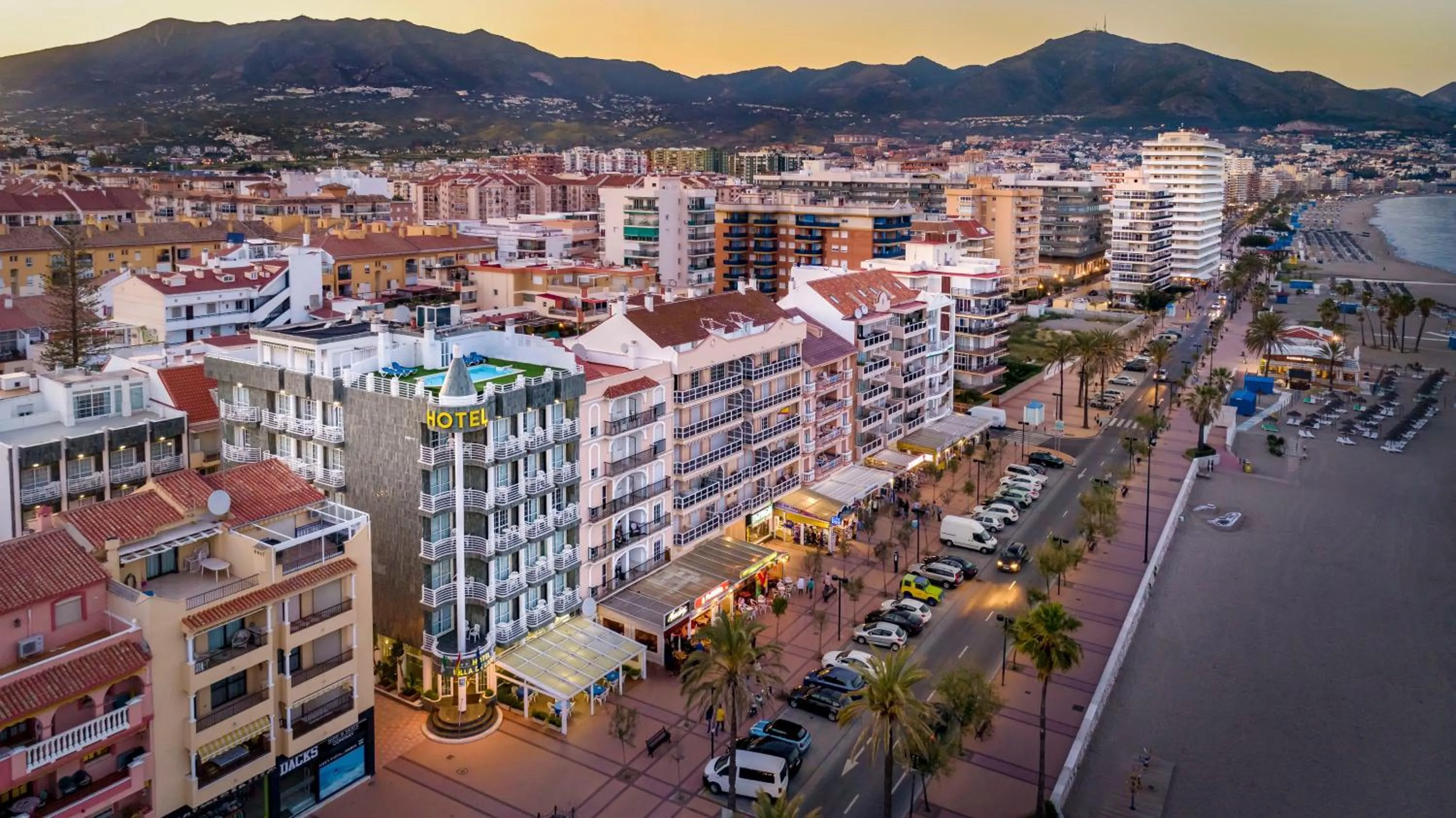 Bird's eye view in Hotel Villa de Laredo