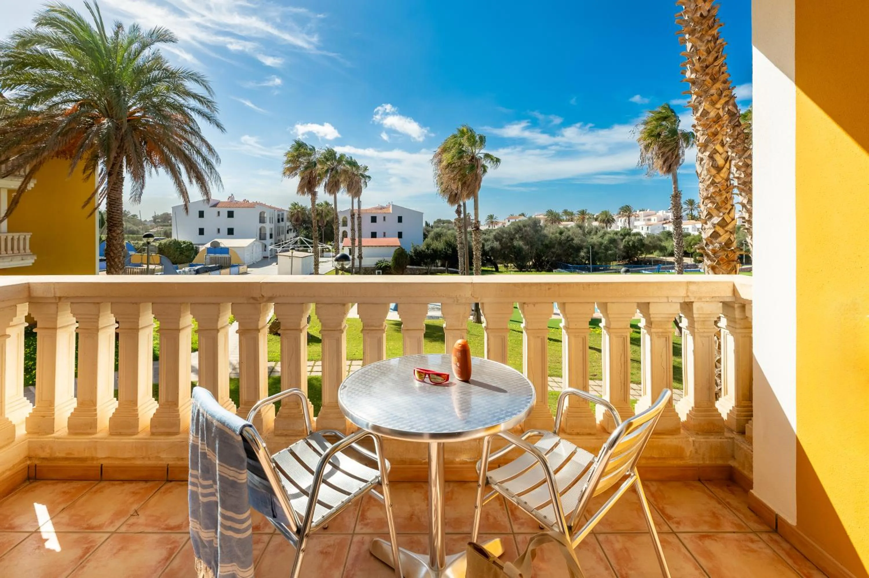 Balcony/Terrace in Vibra Blanc Palace Aparthotel