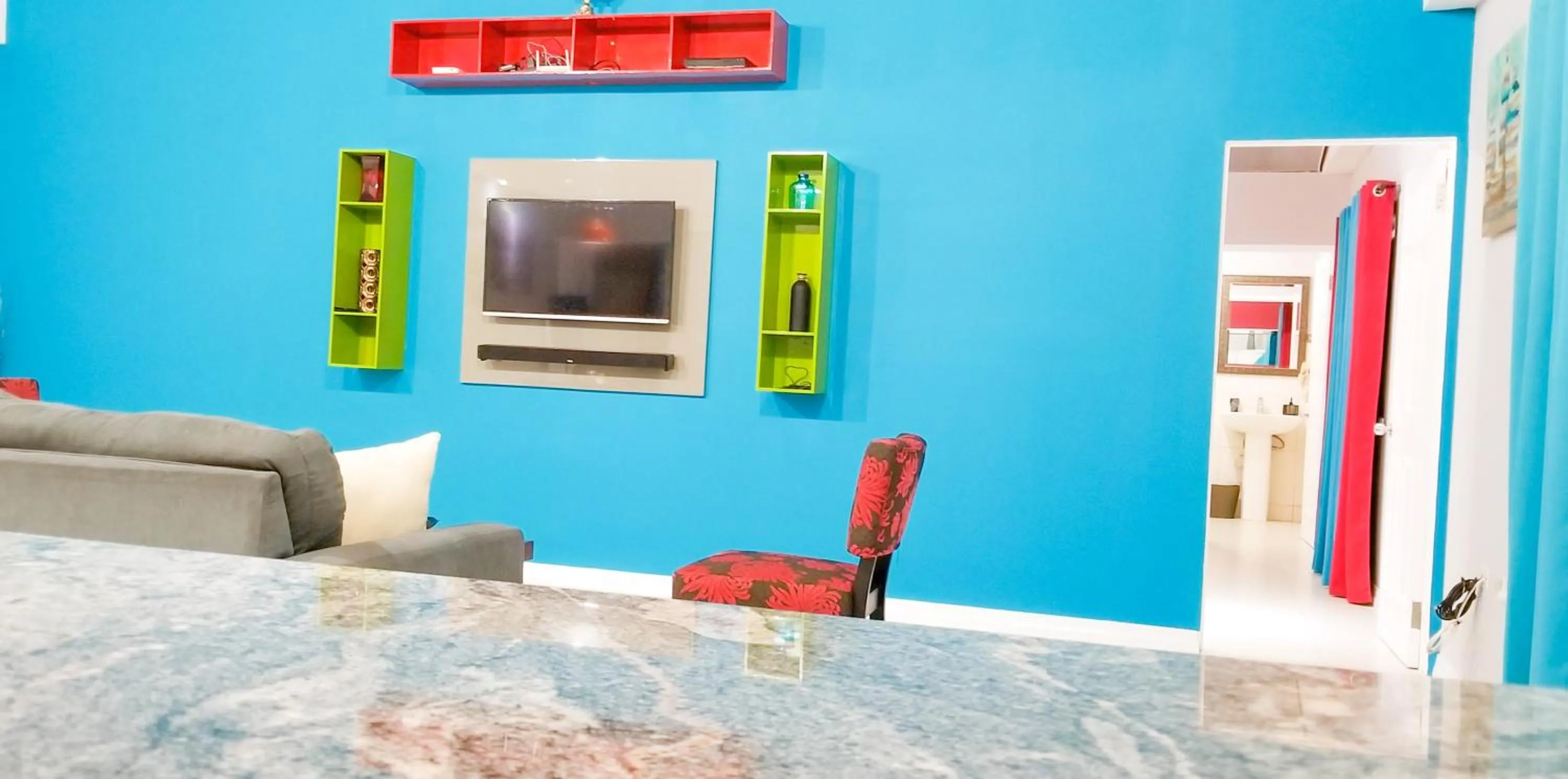 Living room in Casa Tamar Guest Apartment