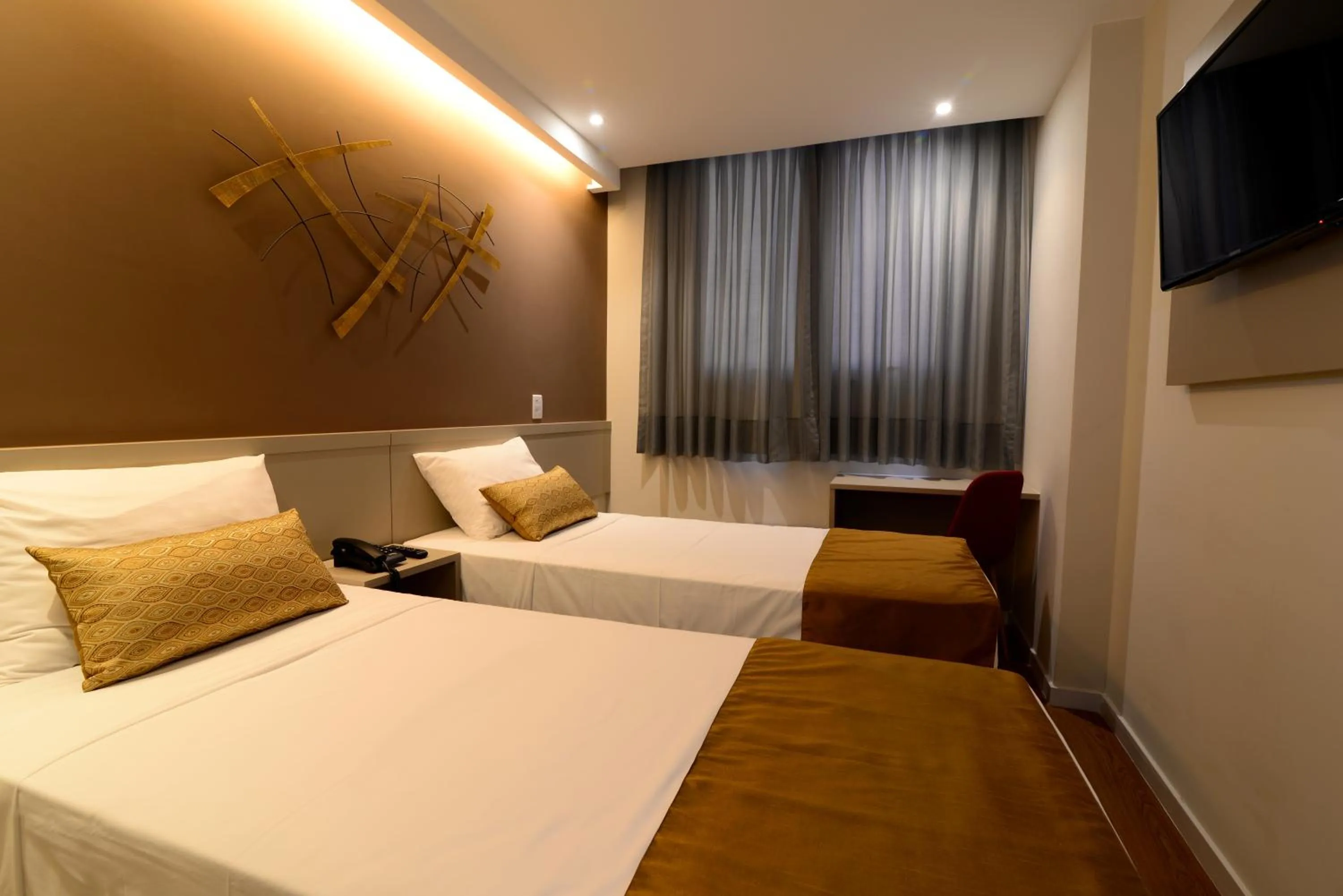 Bed in Easy Hotel Cachoeiro de Itapemirim by Atlantica