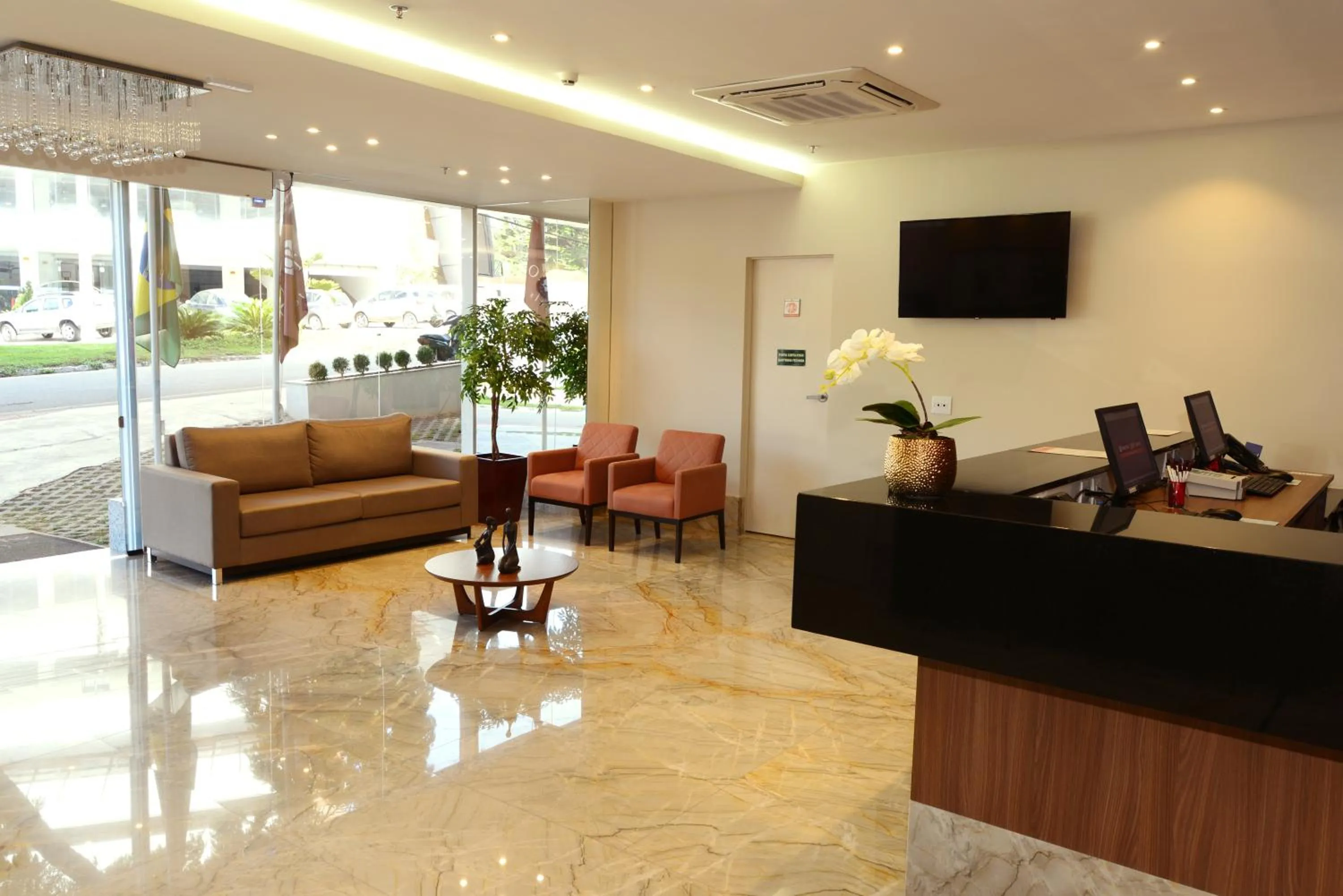 Lobby or reception in Easy Hotel Cachoeiro de Itapemirim by Atlantica