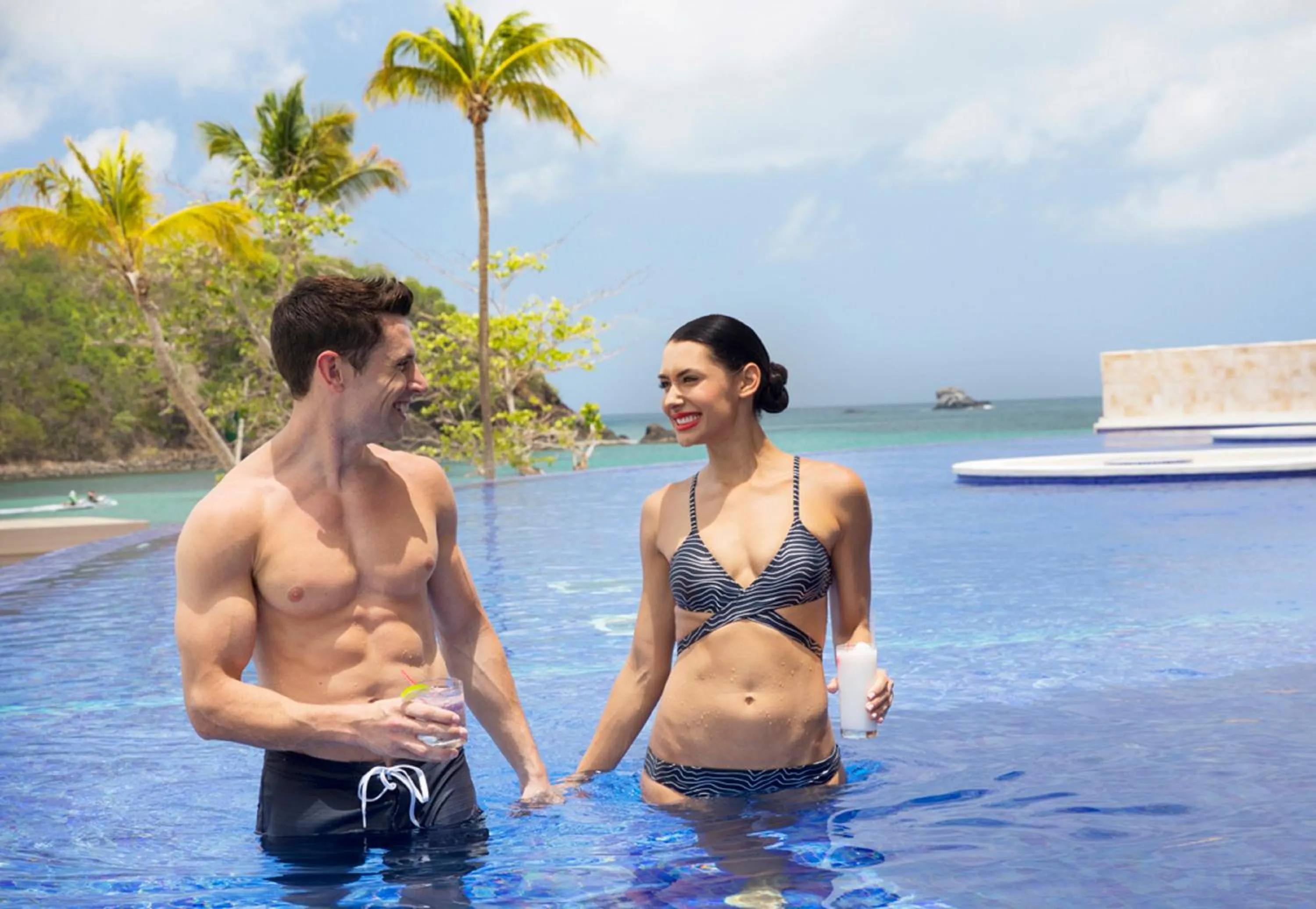 Swimming pool in Royalton Hideaway Saint Lucia, An Autograph Collection All-Inclusive Resort - Adults Only