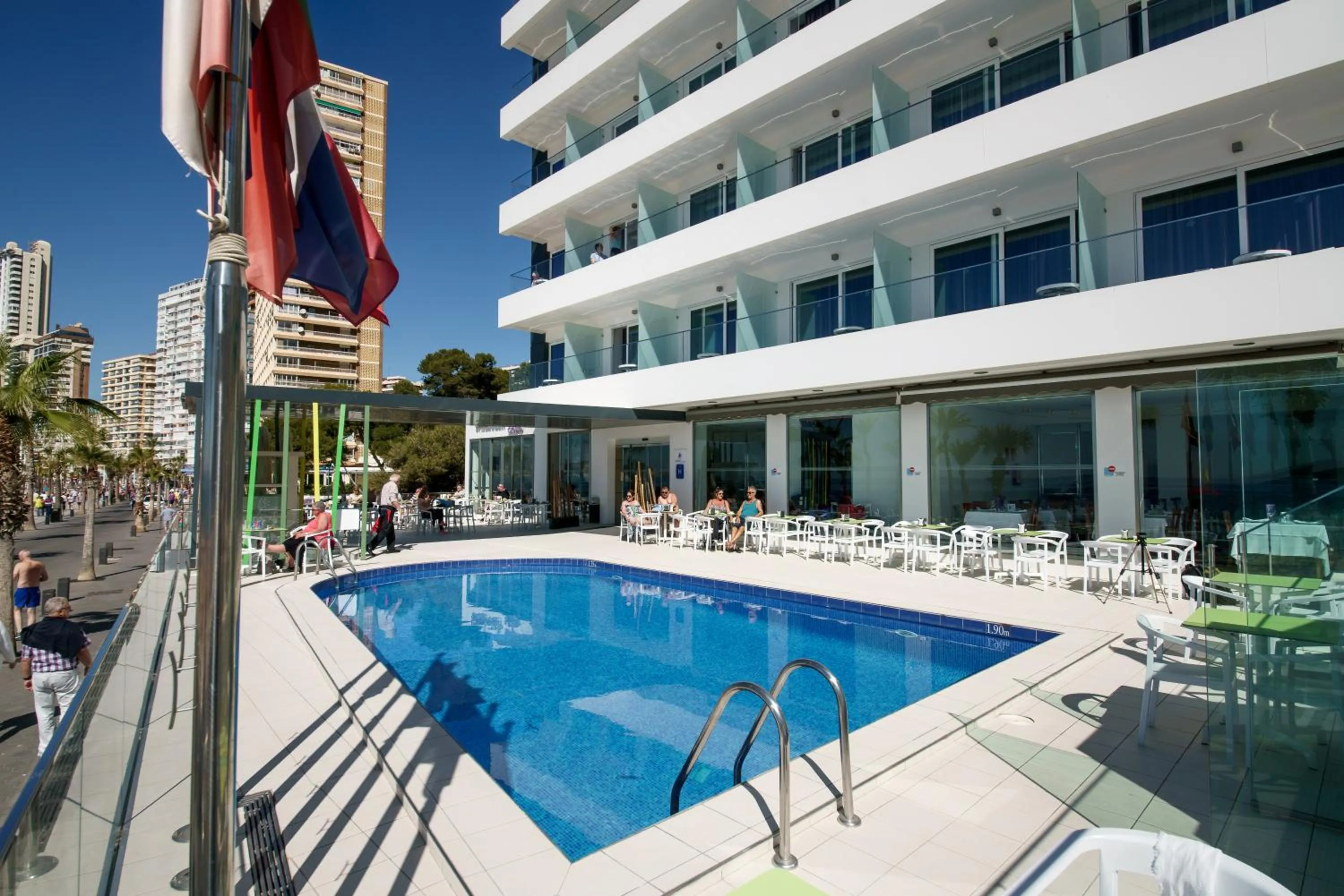 Swimming pool in Hotel Brisa