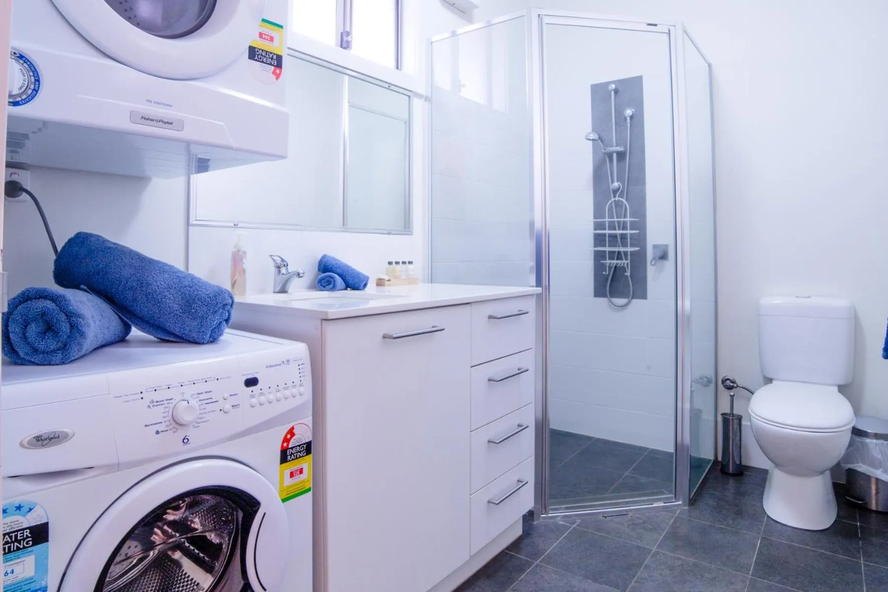 Shower in Onslow Beach Resort