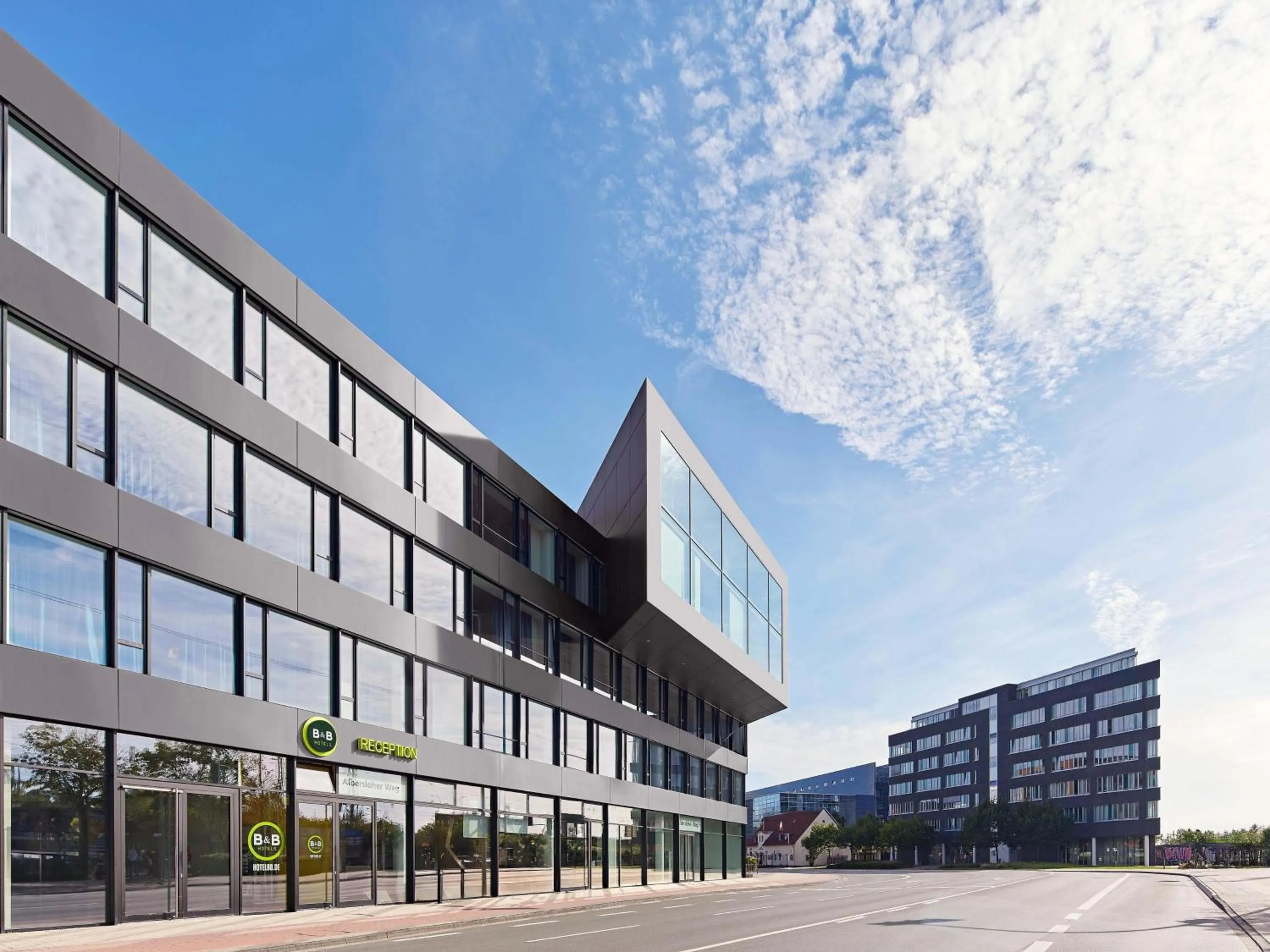 Property building in B&B HOTEL Münster Hafen