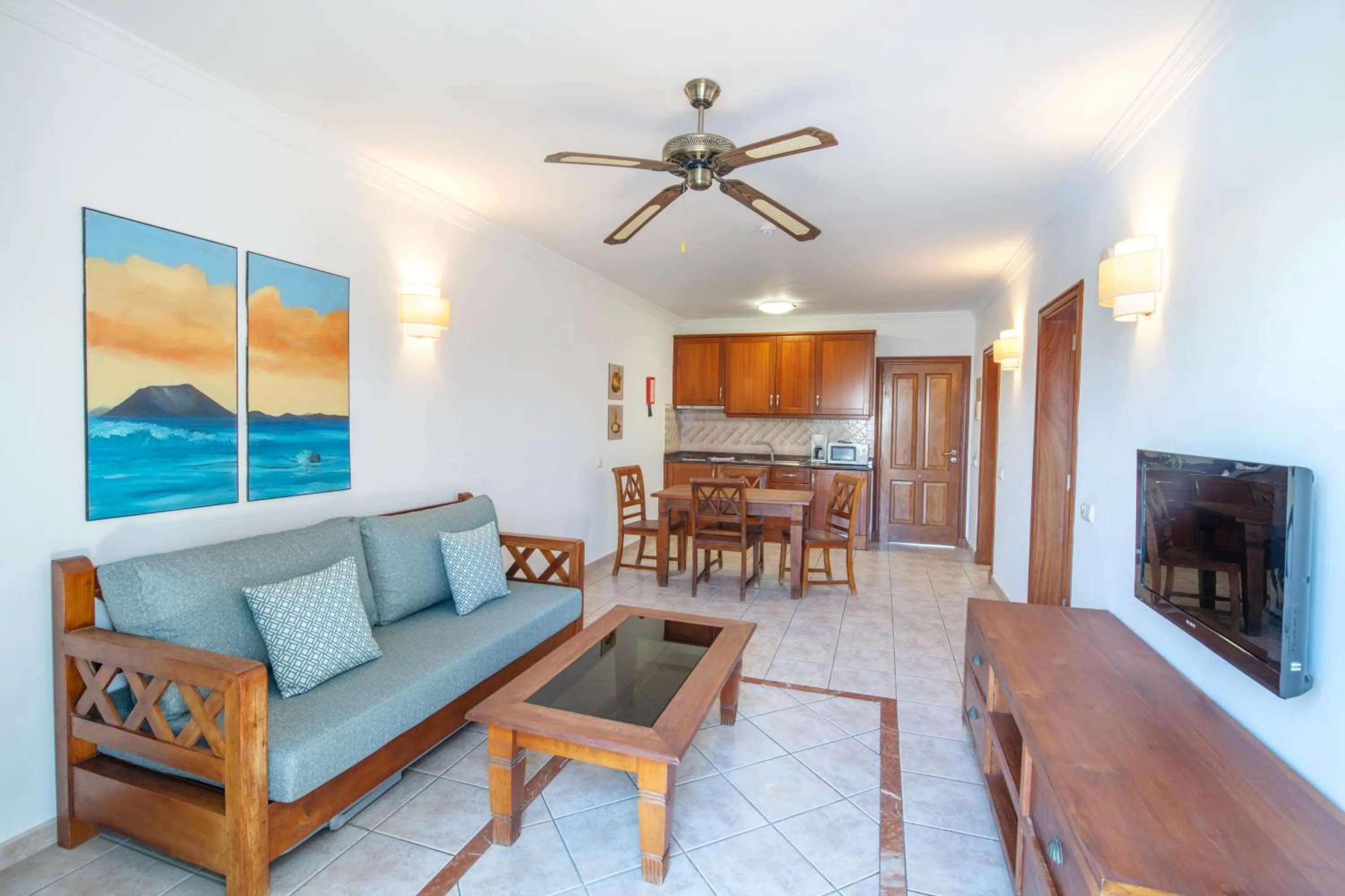 Living room in Las Marismas de Corralejo