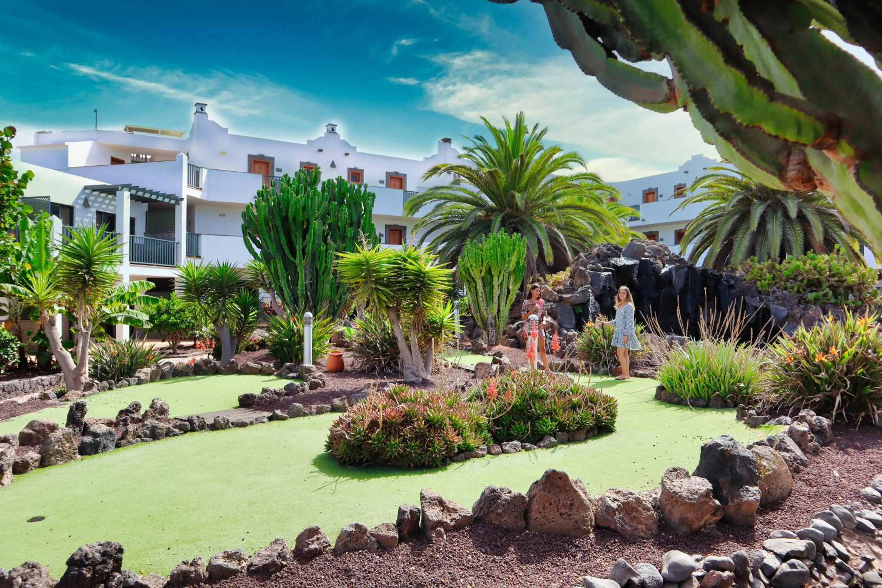 Minigolf in Las Marismas de Corralejo