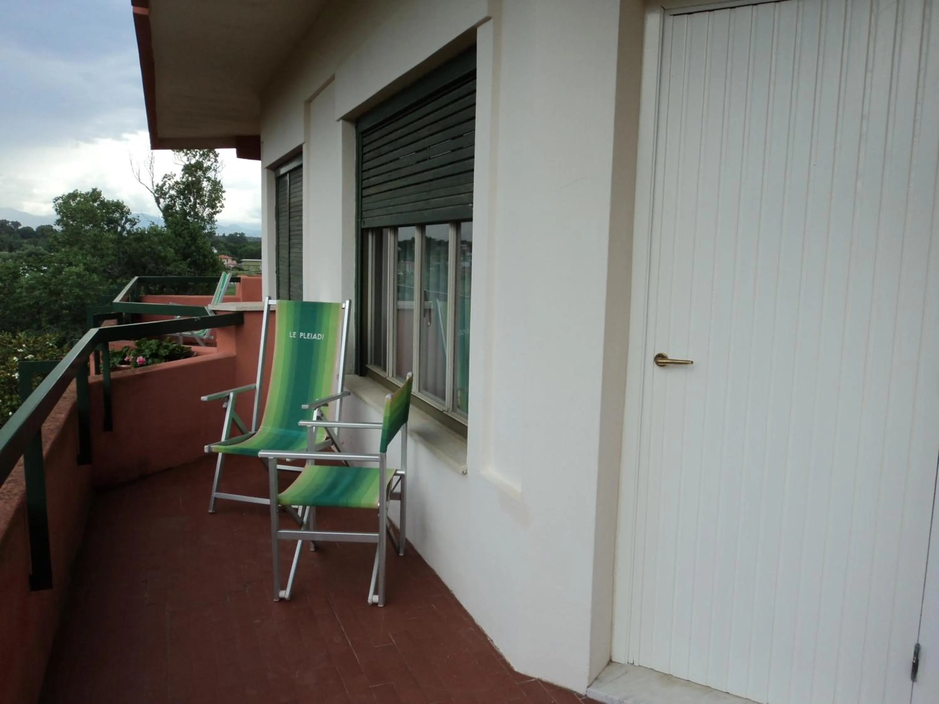 Balcony/Terrace in Hotel Le Pleiadi