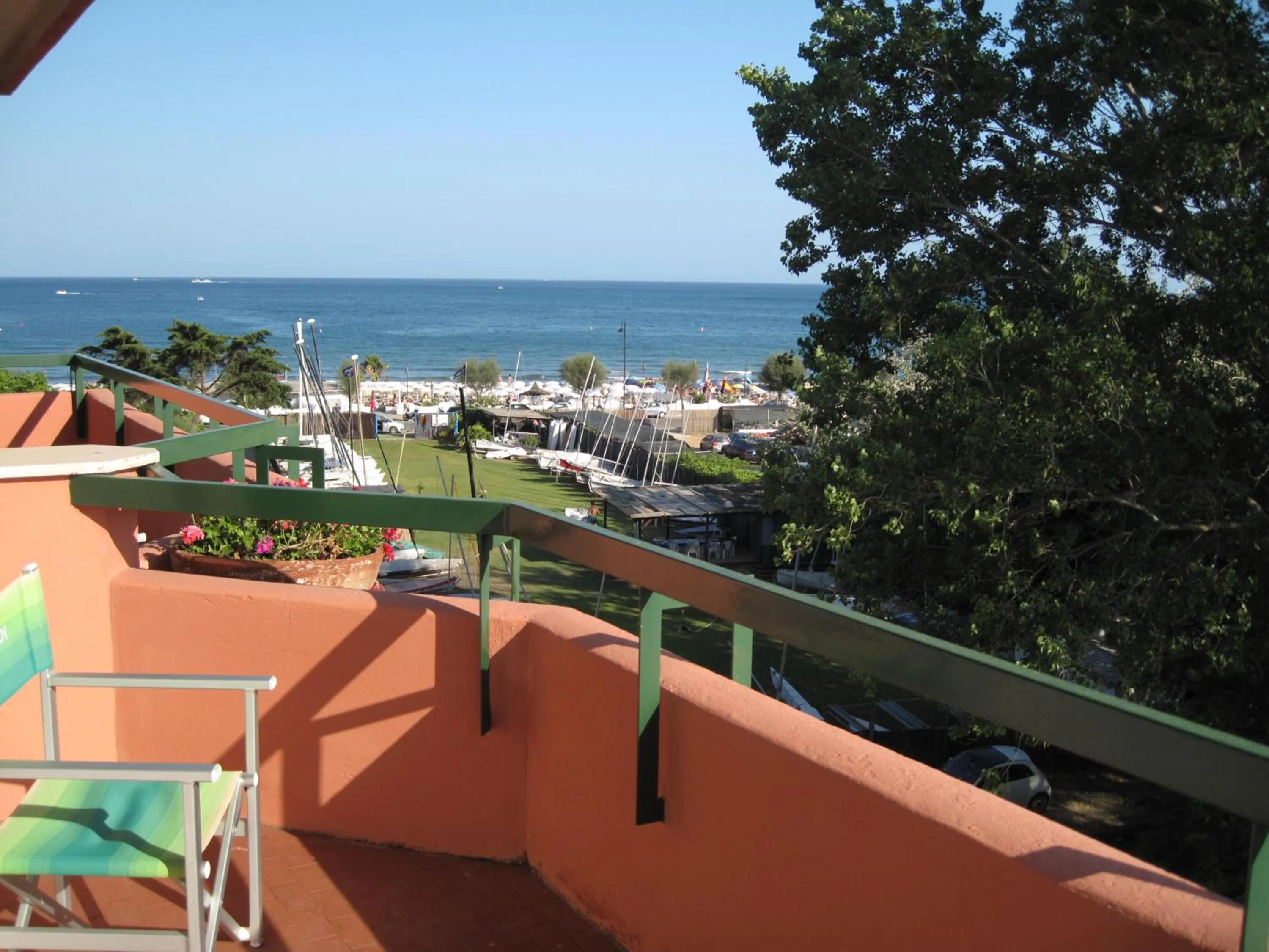 Balcony/Terrace in Hotel Le Pleiadi