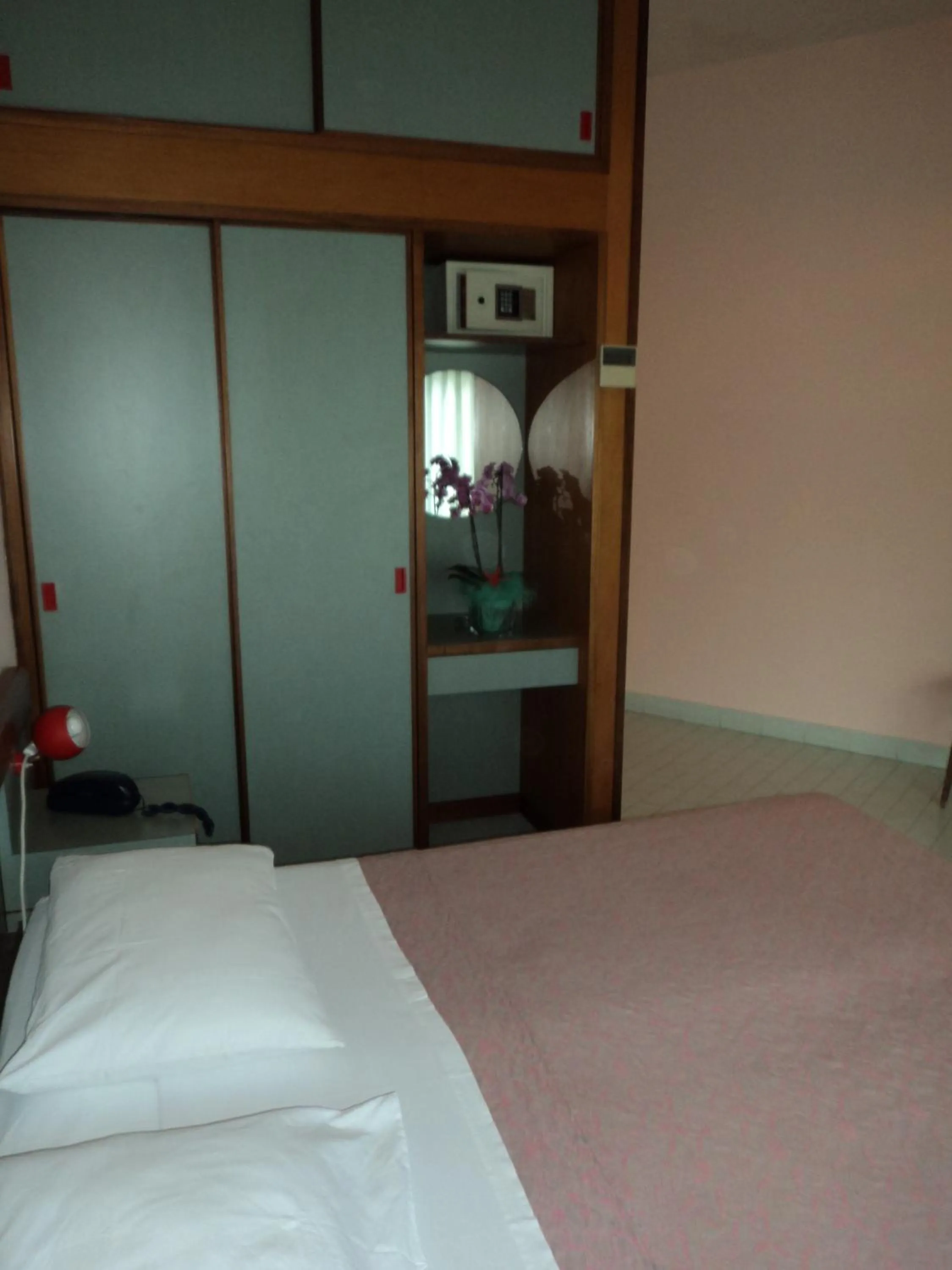 Bed in Hotel Le Pleiadi