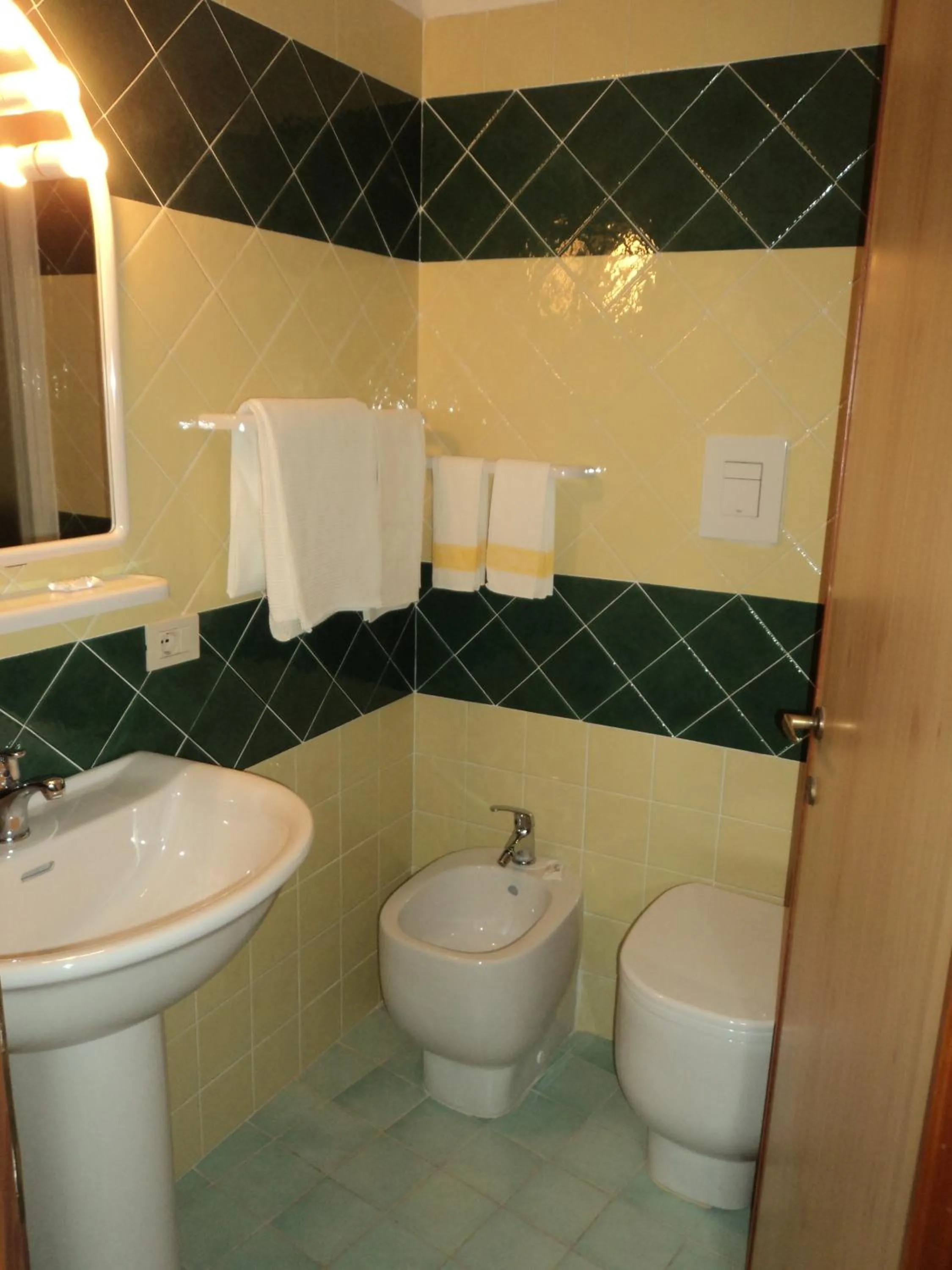 Bathroom in Hotel Le Pleiadi