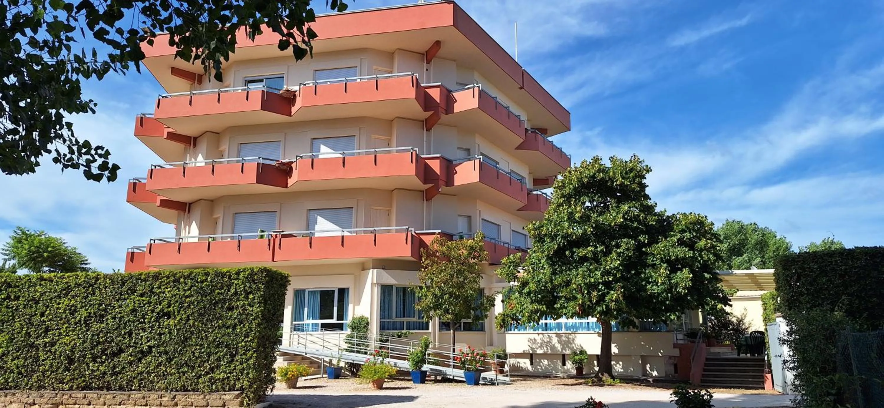 Property building in Hotel Le Pleiadi