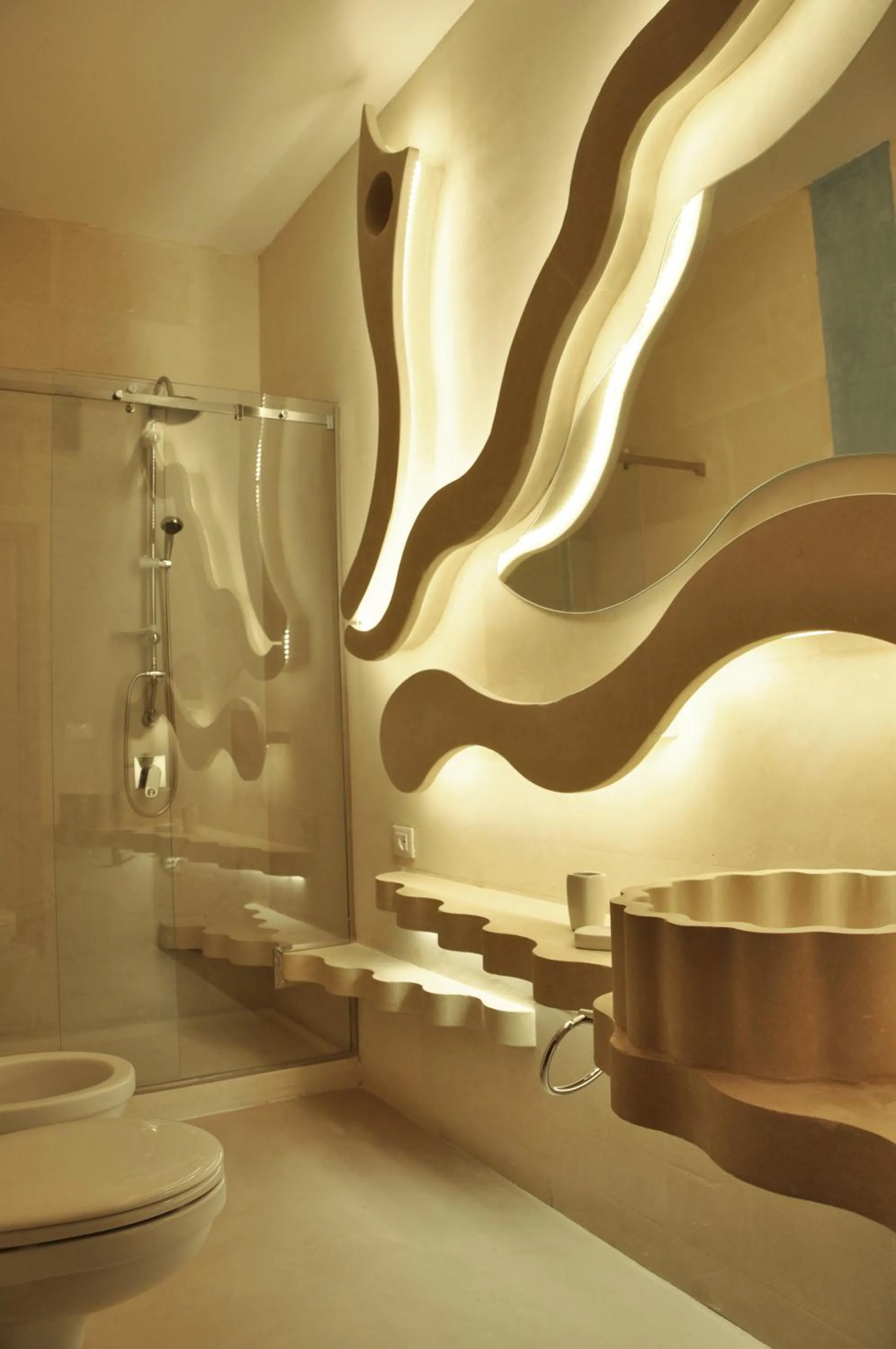 Bathroom in Bianco Mare