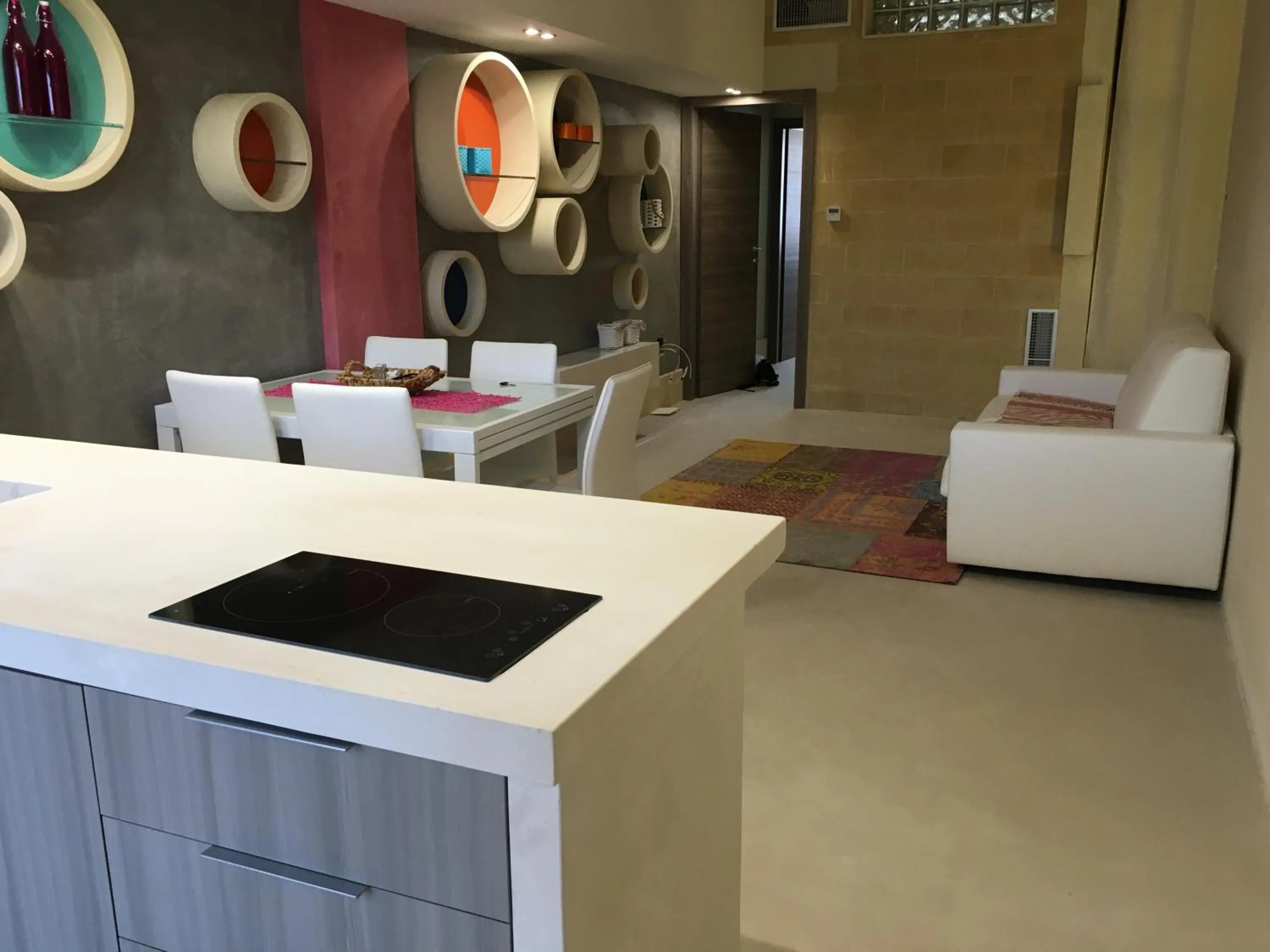 Living room in Bianco Mare