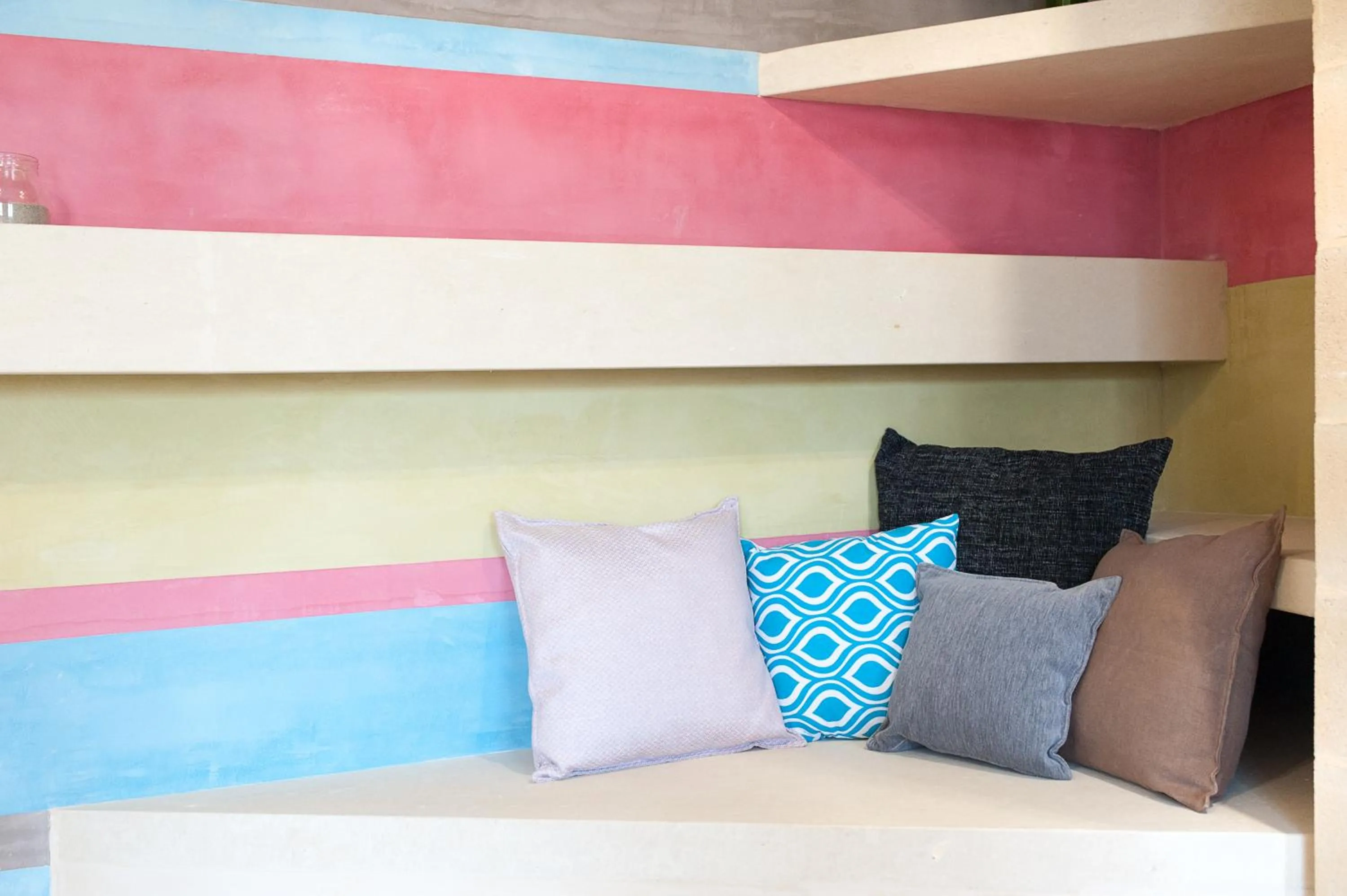 Decorative detail, Bed in Bianco Mare