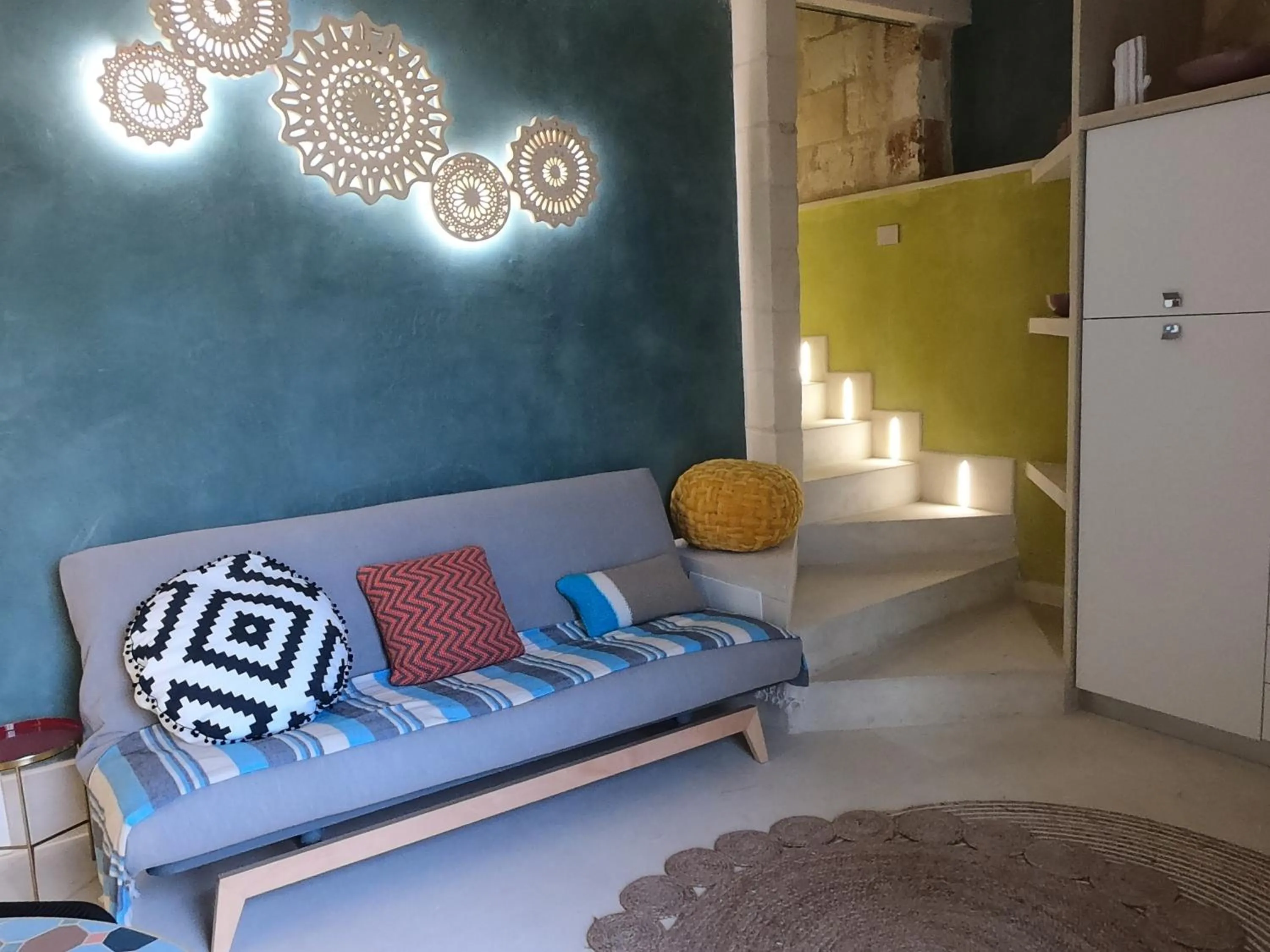 Living room in Bianco Mare