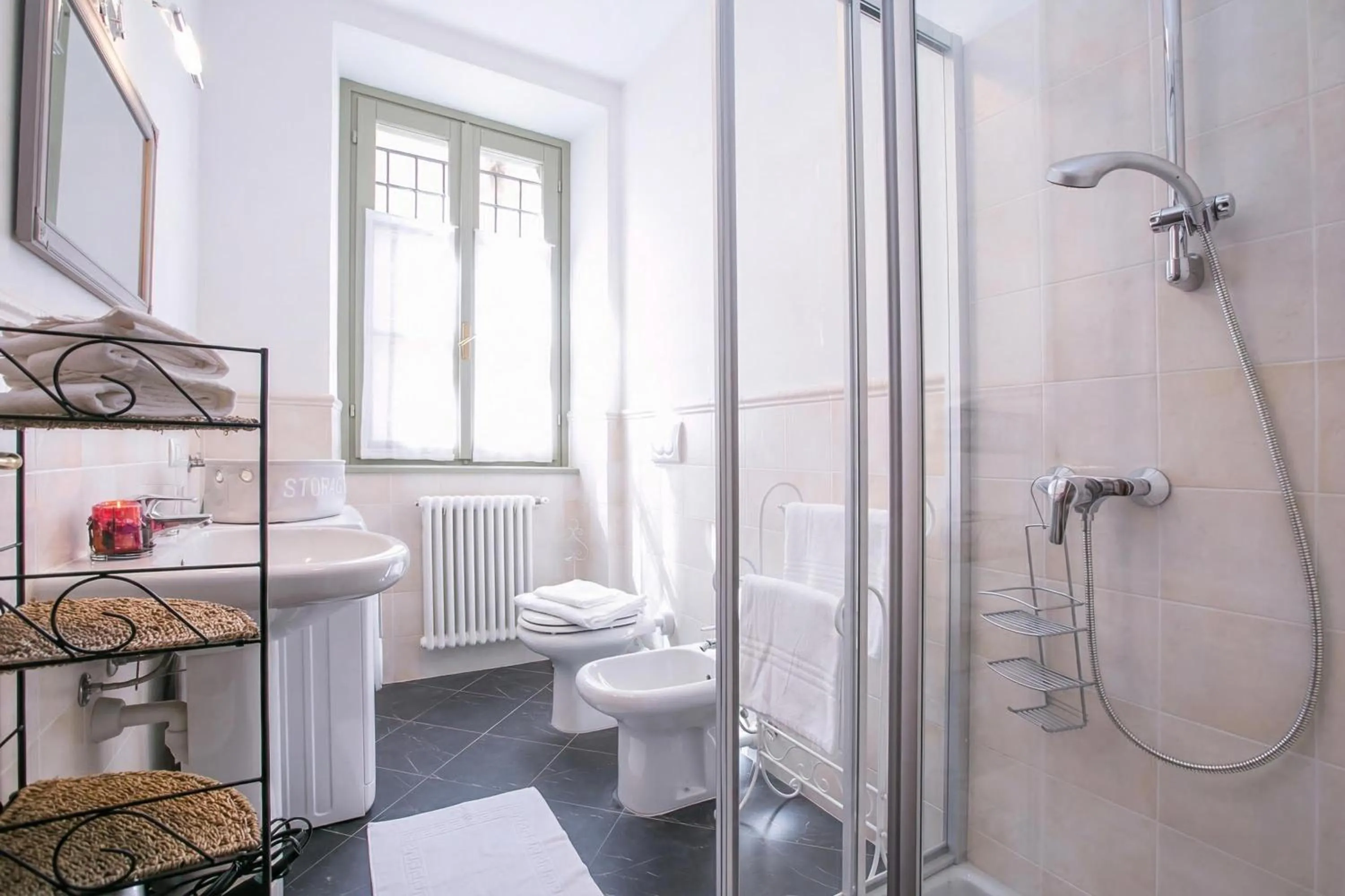 Shower in Casa Al Prato Apt. B