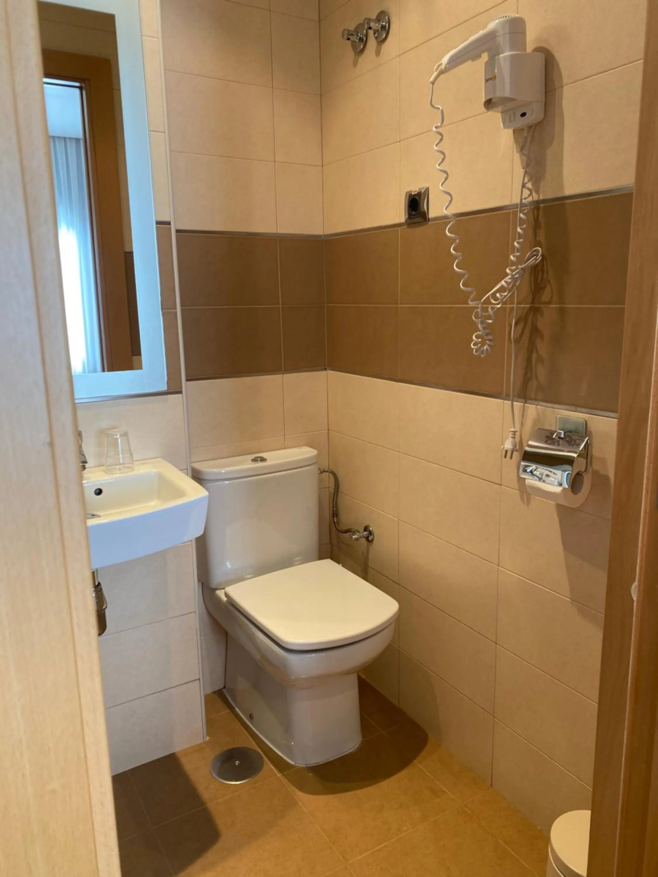 Toilet in Hostal Abami II